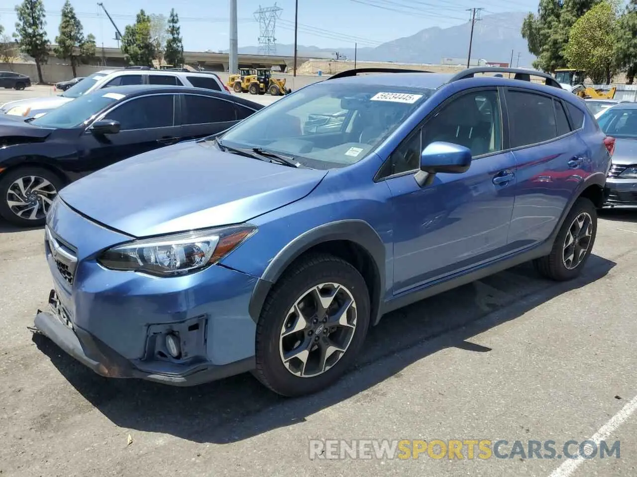 1 fotografías del automóvil dañado JF2GTAEC8KH388812 SUBARU CROSSTREK 2019