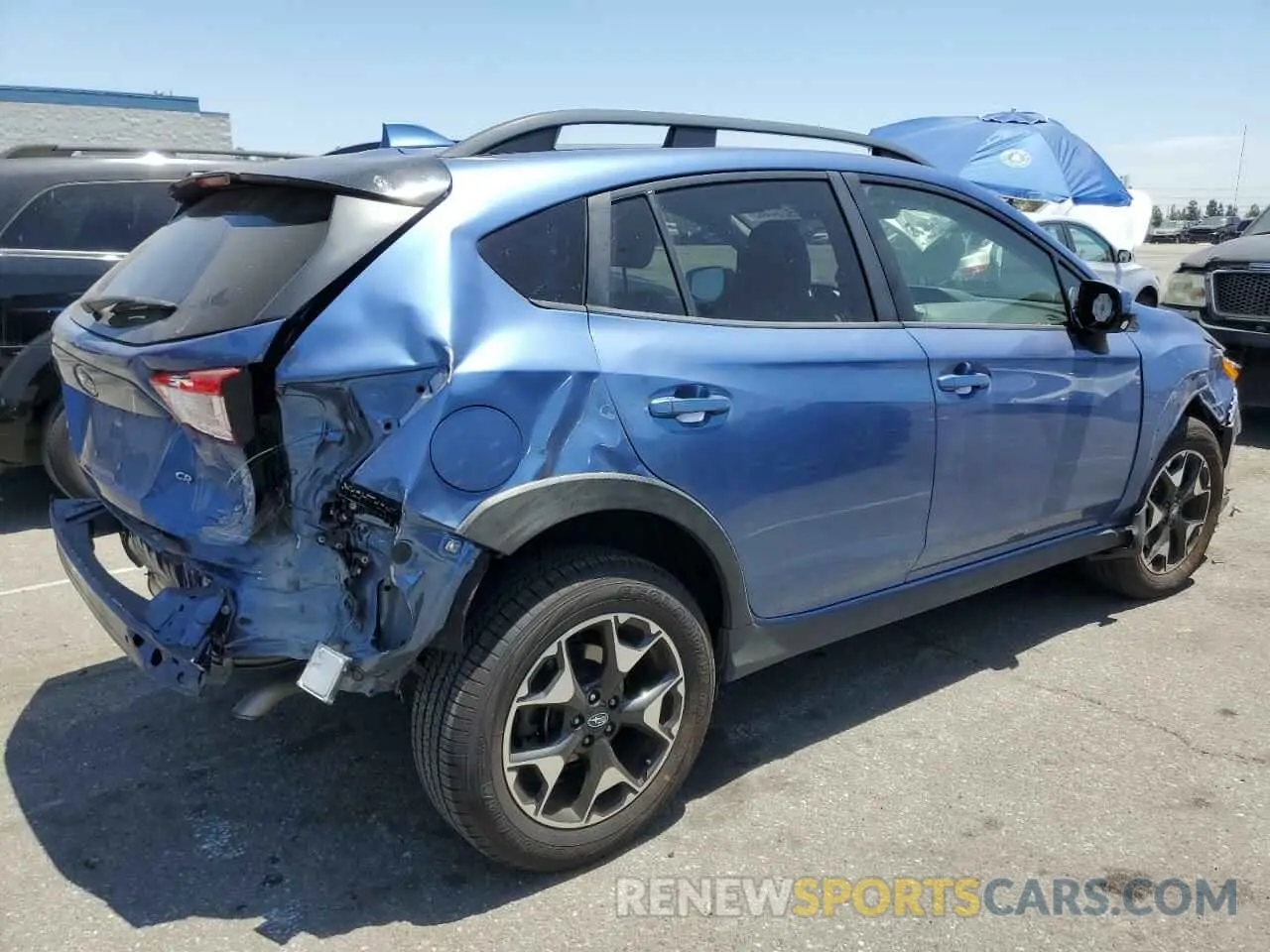 3 fotografías del automóvil dañado JF2GTAEC8KH388812 SUBARU CROSSTREK 2019
