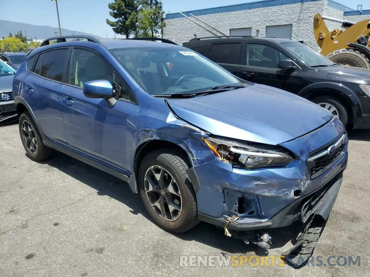 4 fotografías del automóvil dañado JF2GTAEC8KH388812 SUBARU CROSSTREK 2019