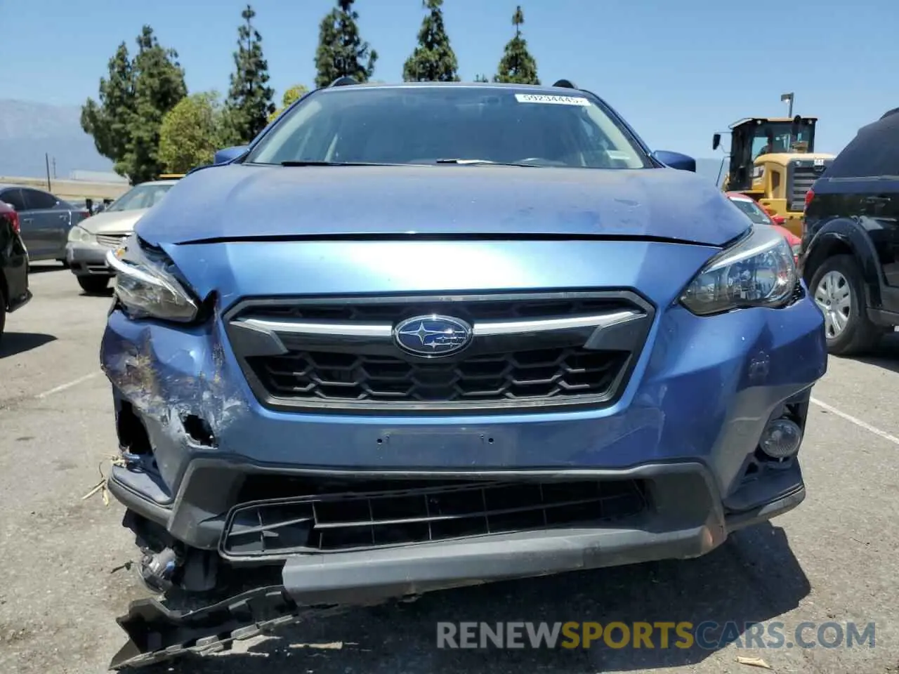 5 fotografías del automóvil dañado JF2GTAEC8KH388812 SUBARU CROSSTREK 2019