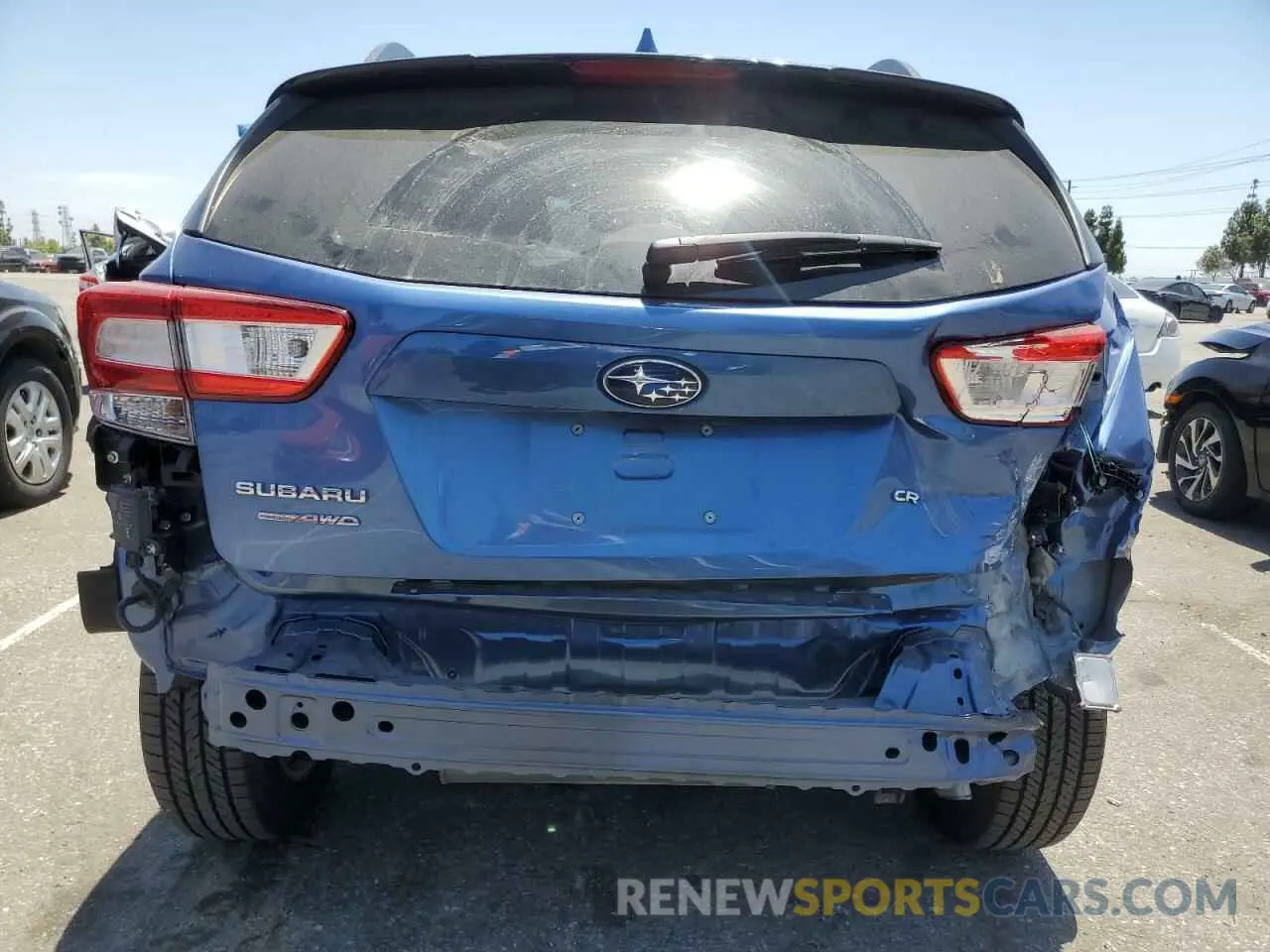 6 fotografías del automóvil dañado JF2GTAEC8KH388812 SUBARU CROSSTREK 2019