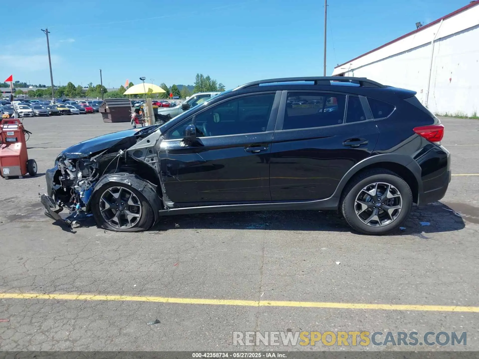 15 fotografías del automóvil dañado JF2GTAEC9K8289738 SUBARU CROSSTREK 2019