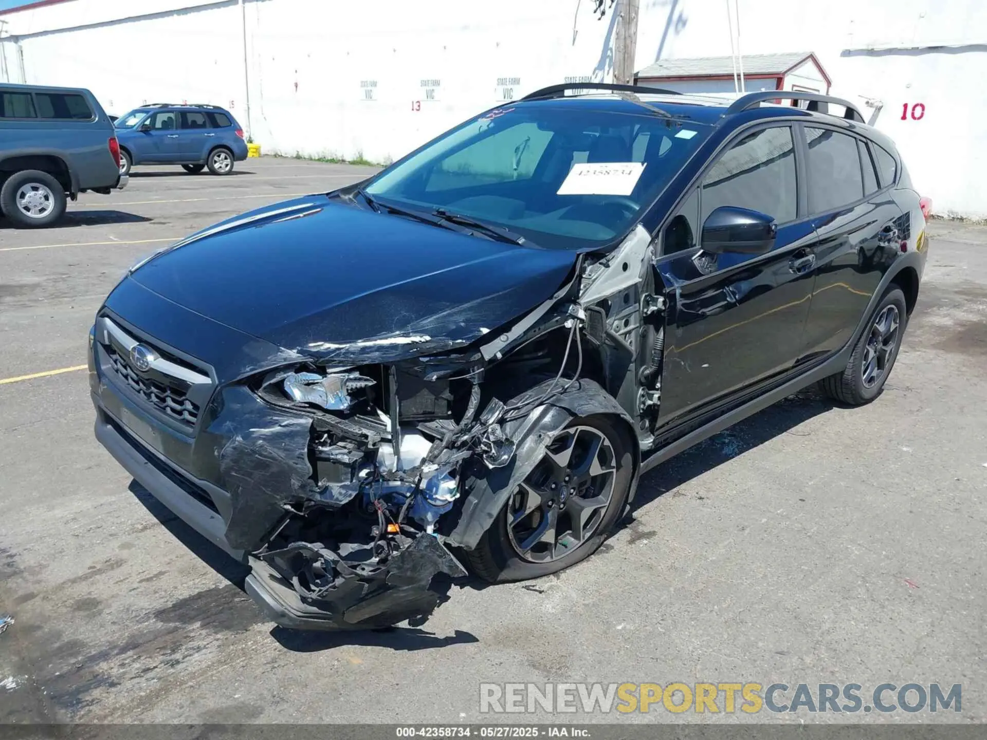 2 fotografías del automóvil dañado JF2GTAEC9K8289738 SUBARU CROSSTREK 2019
