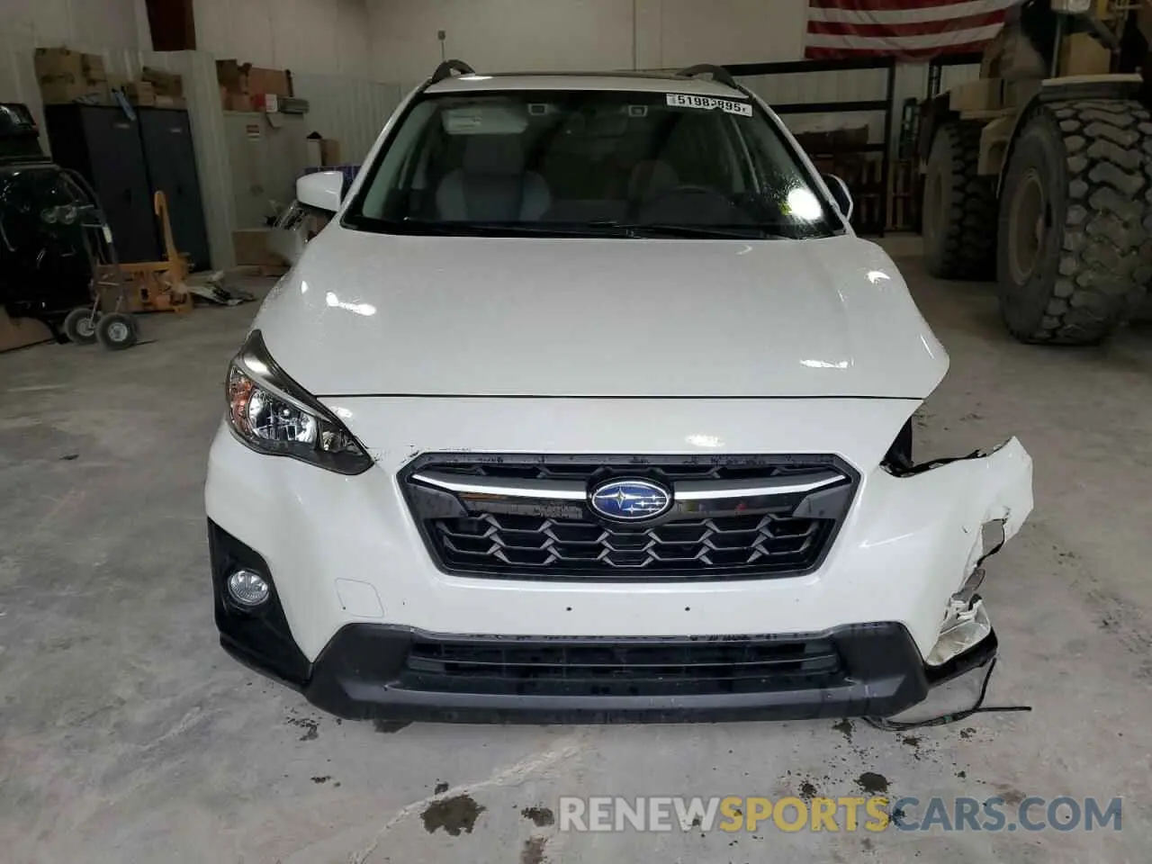 5 fotografías del automóvil dañado JF2GTAECXK8242931 SUBARU CROSSTREK 2019