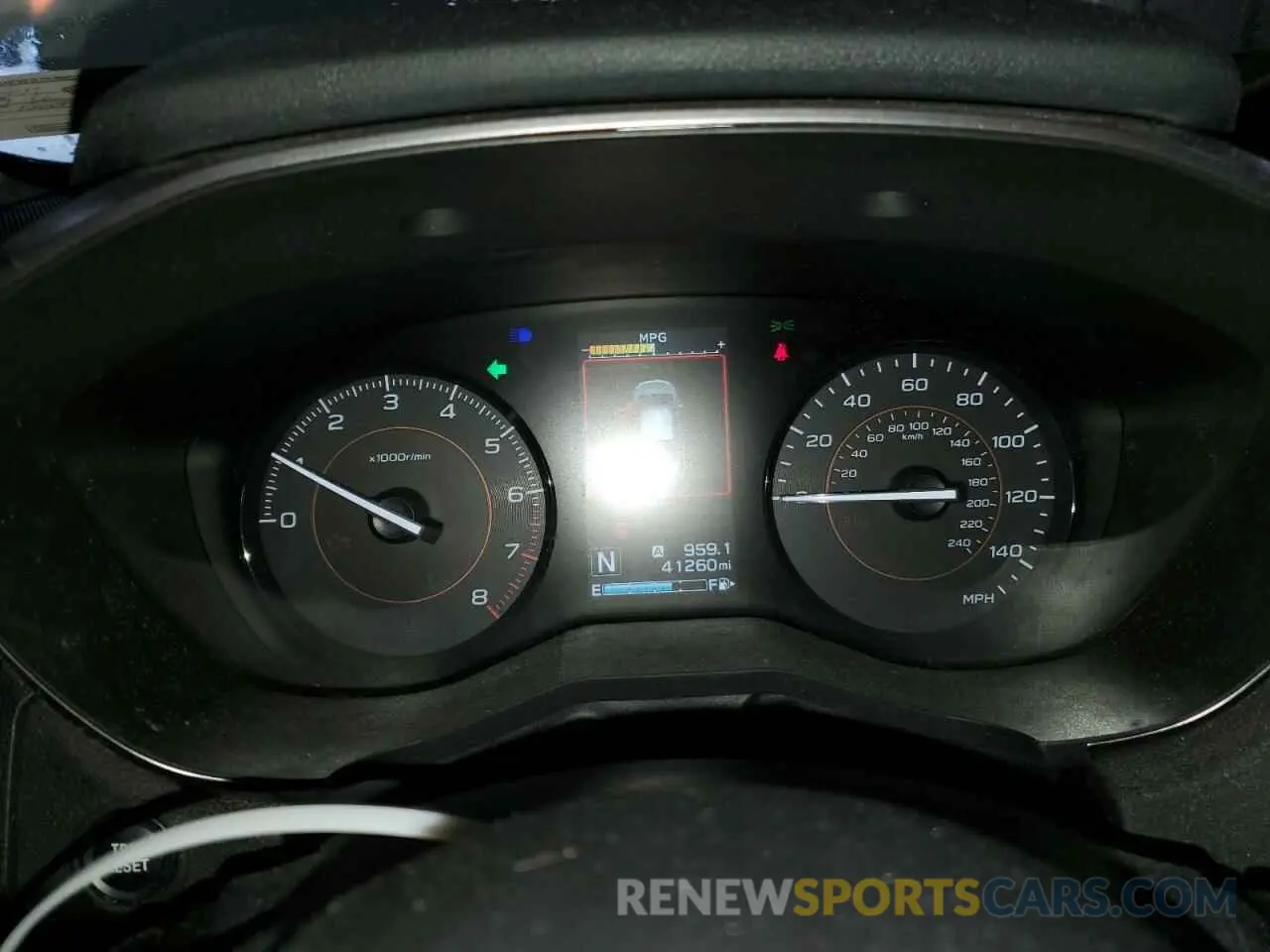 9 fotografías del automóvil dañado JF2GTAECXK8242931 SUBARU CROSSTREK 2019
