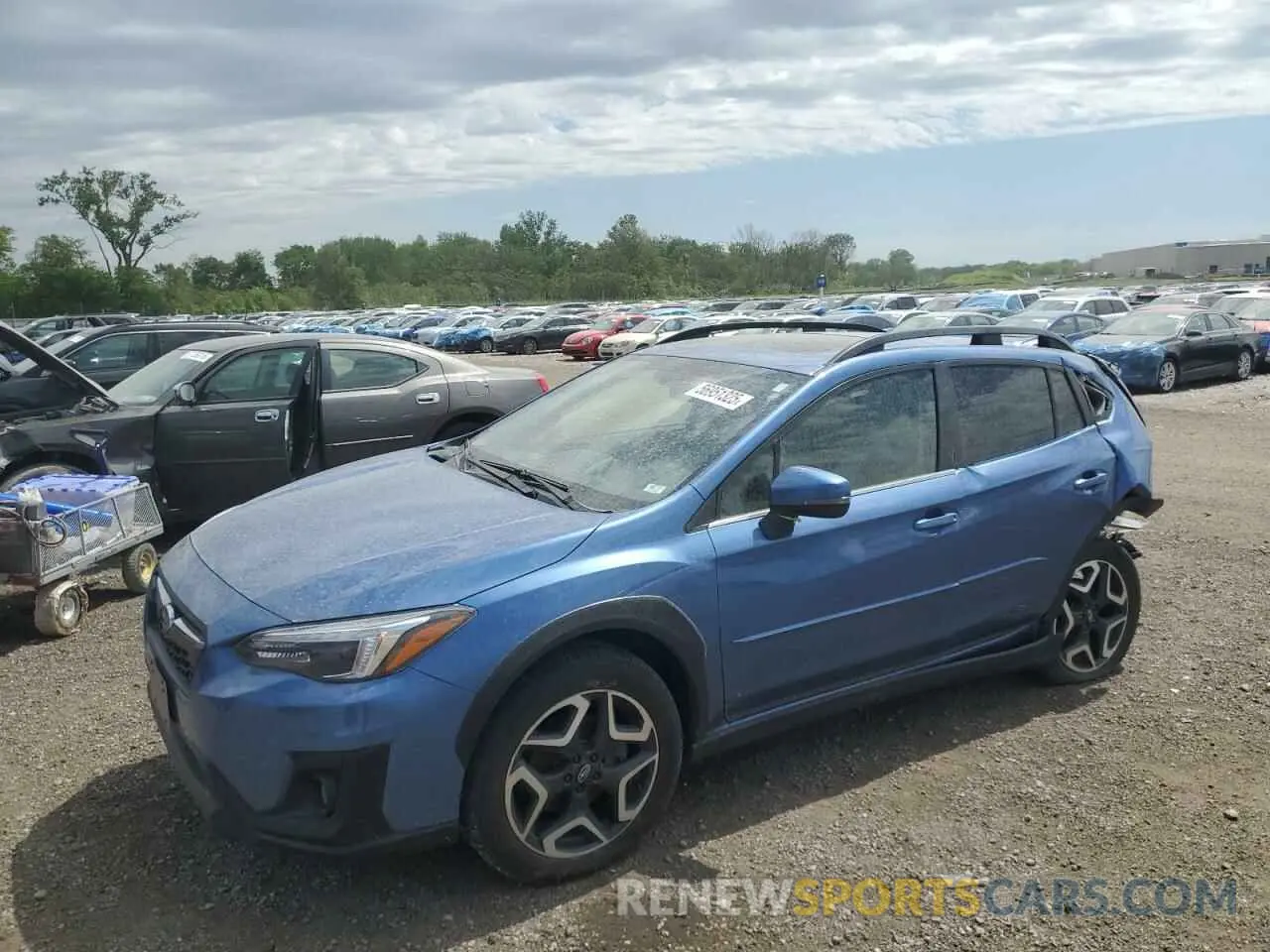 1 fotografías del automóvil dañado JF2GTAMC0K8336494 SUBARU CROSSTREK 2019