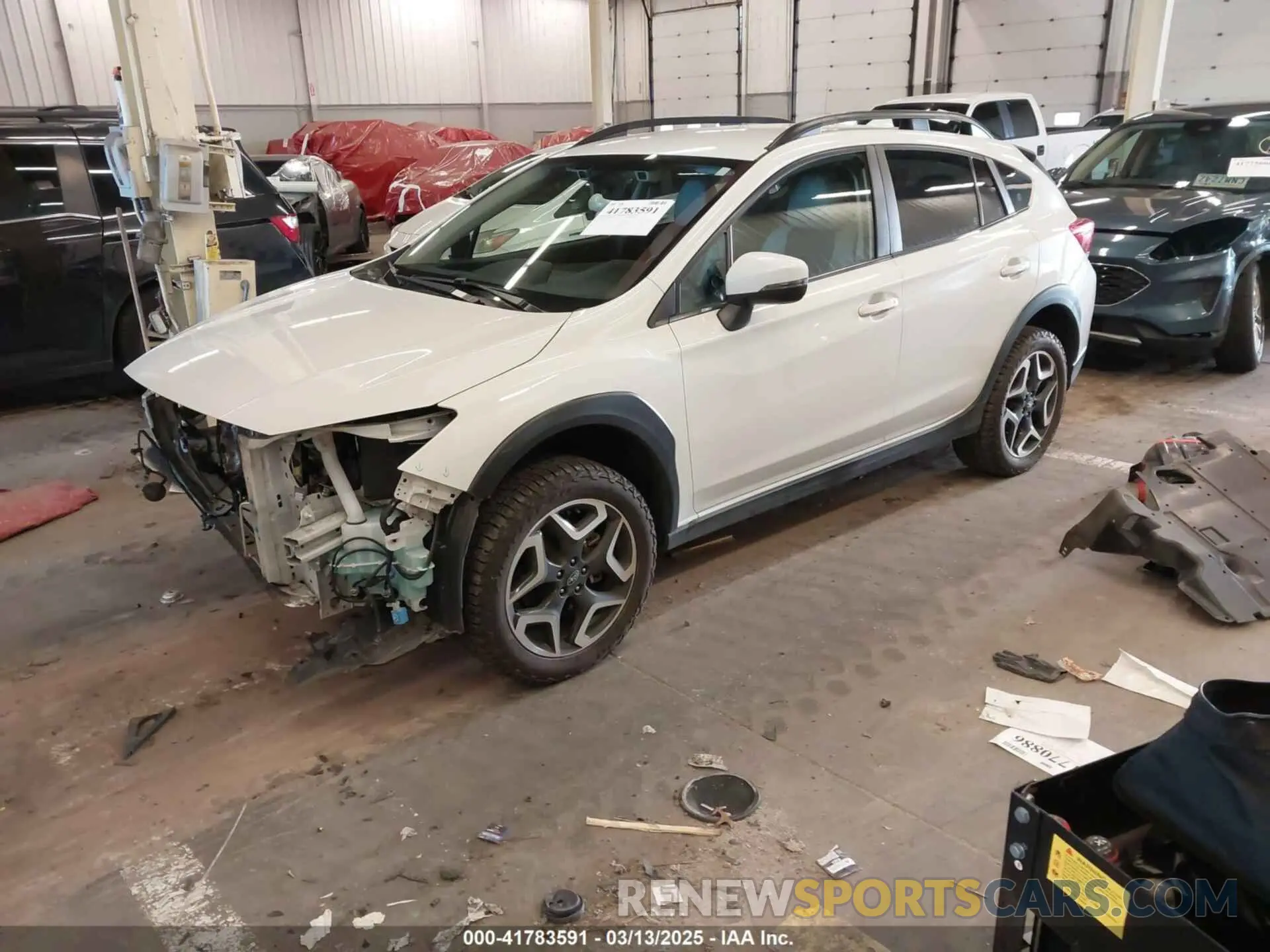 2 fotografías del automóvil dañado JF2GTAMC1K8237411 SUBARU CROSSTREK 2019