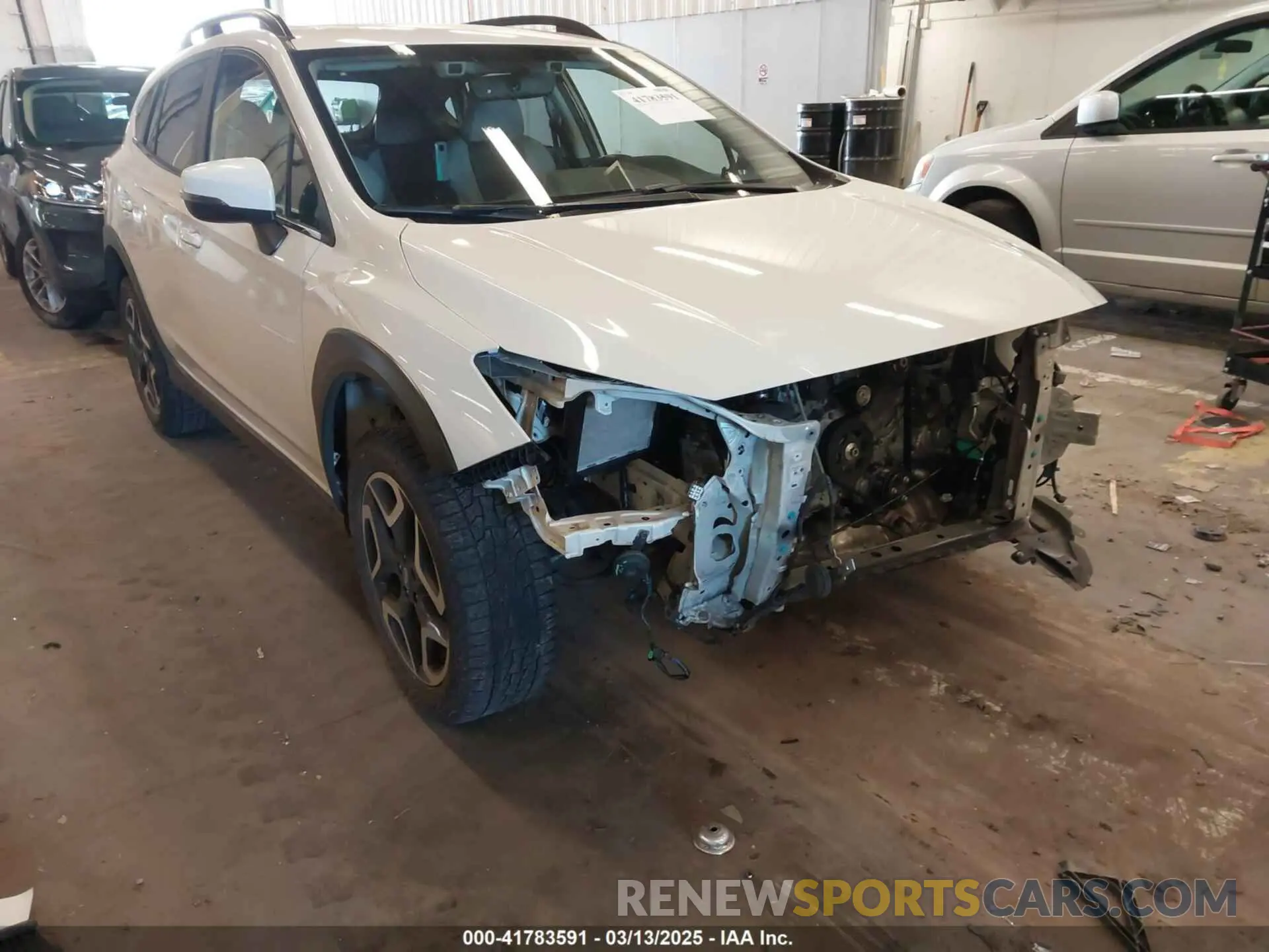 20 fotografías del automóvil dañado JF2GTAMC1K8237411 SUBARU CROSSTREK 2019