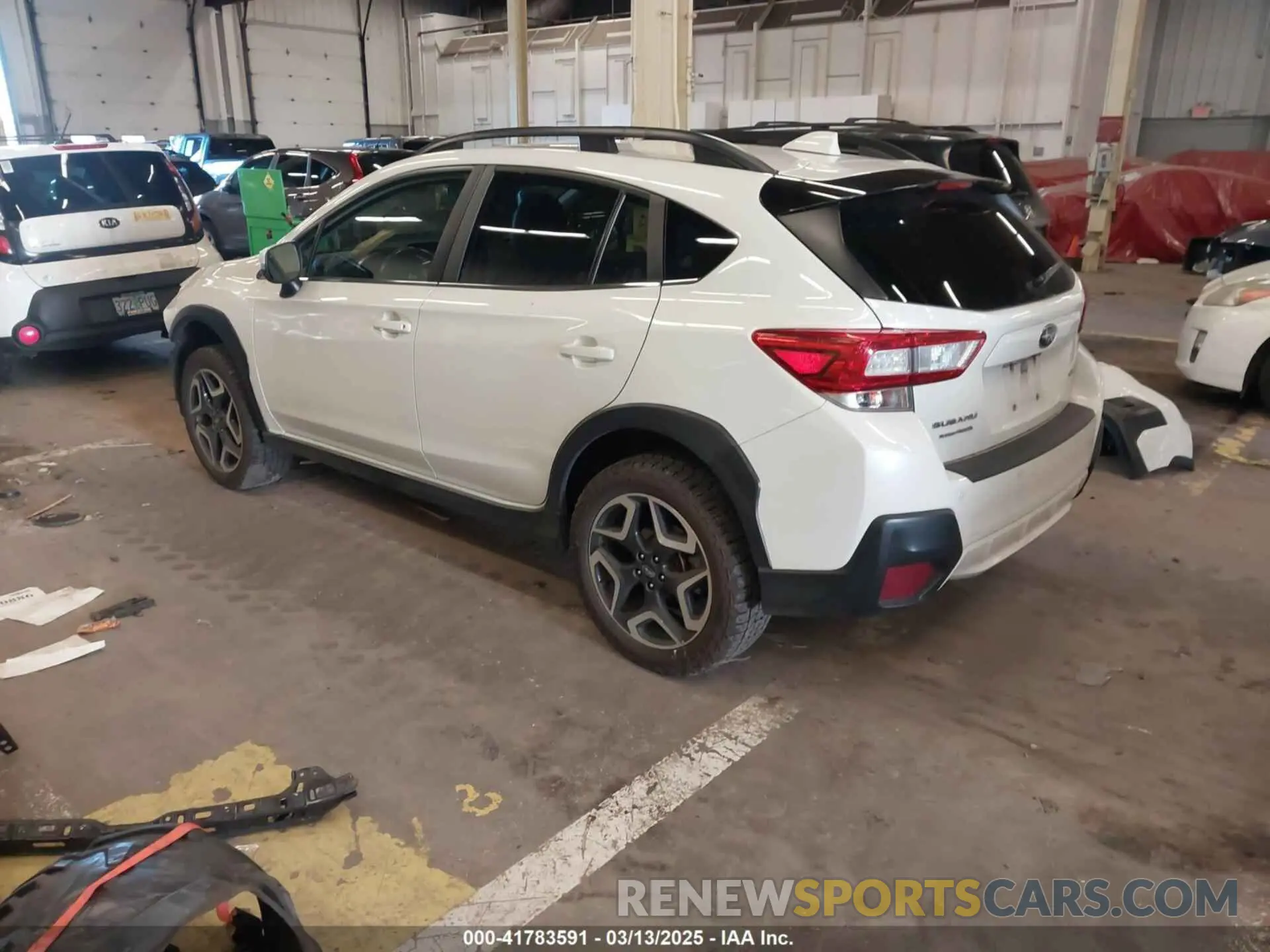3 fotografías del automóvil dañado JF2GTAMC1K8237411 SUBARU CROSSTREK 2019