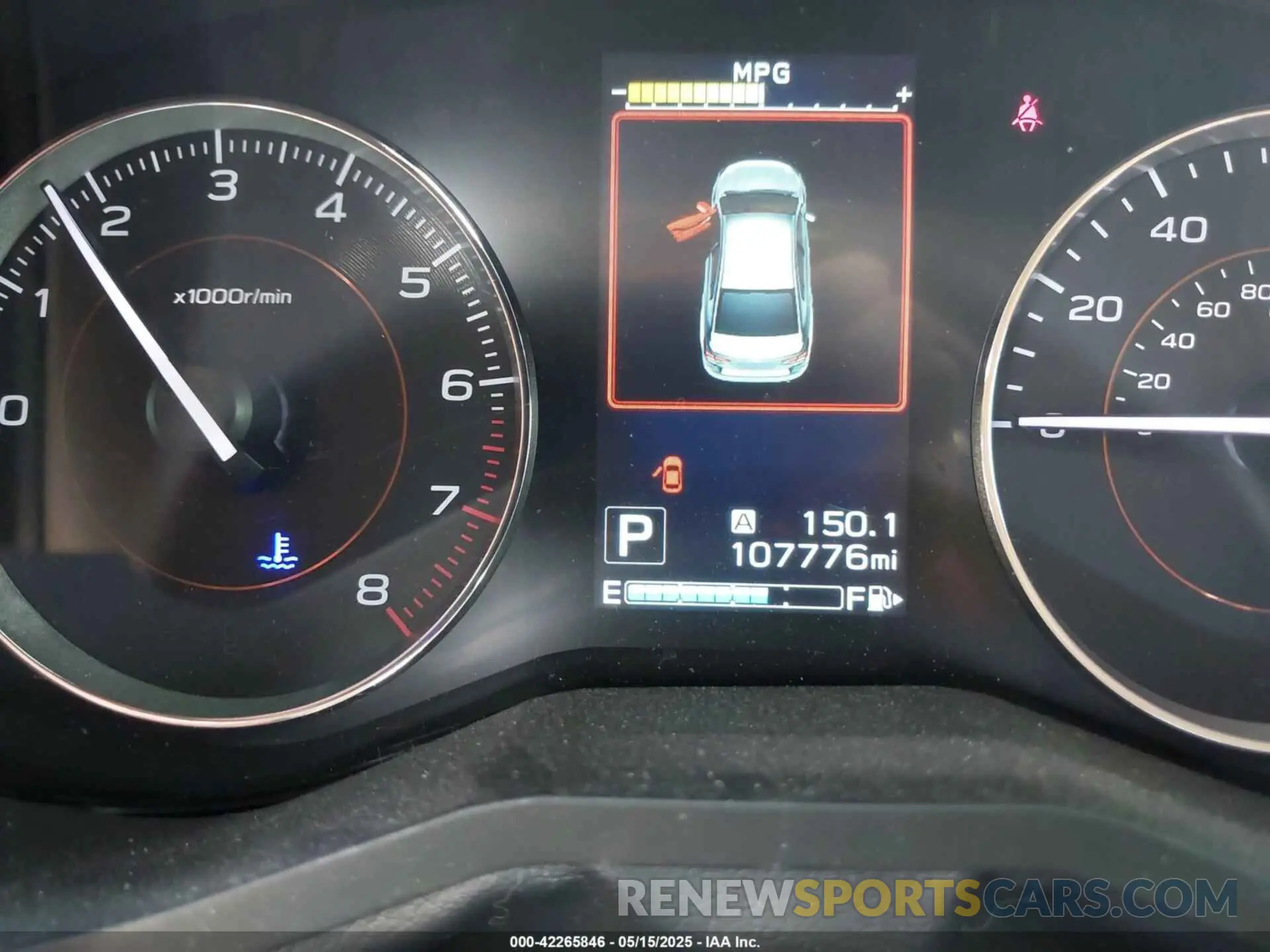 16 fotografías del automóvil dañado JF2GTAMC1K8301236 SUBARU CROSSTREK 2019