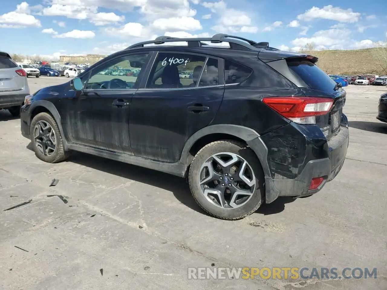 2 fotografías del automóvil dañado JF2GTAMC3K8231576 SUBARU CROSSTREK 2019