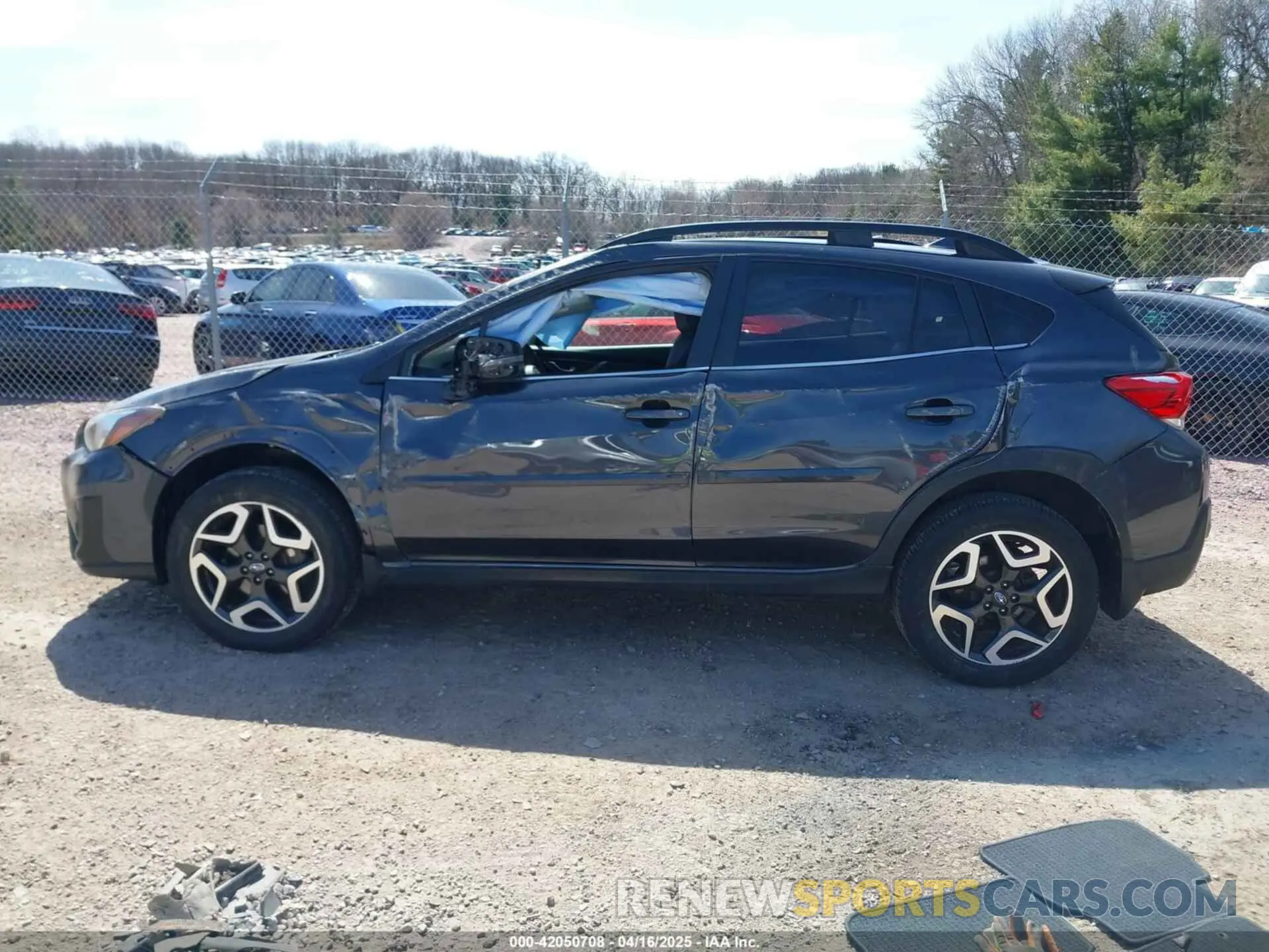 15 fotografías del automóvil dañado JF2GTAMC3KH332391 SUBARU CROSSTREK 2019