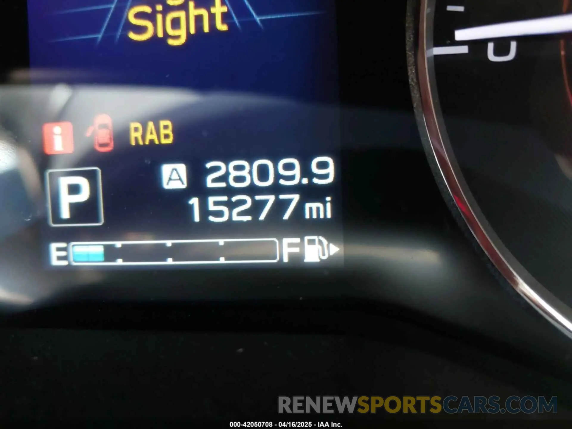 16 fotografías del automóvil dañado JF2GTAMC3KH332391 SUBARU CROSSTREK 2019