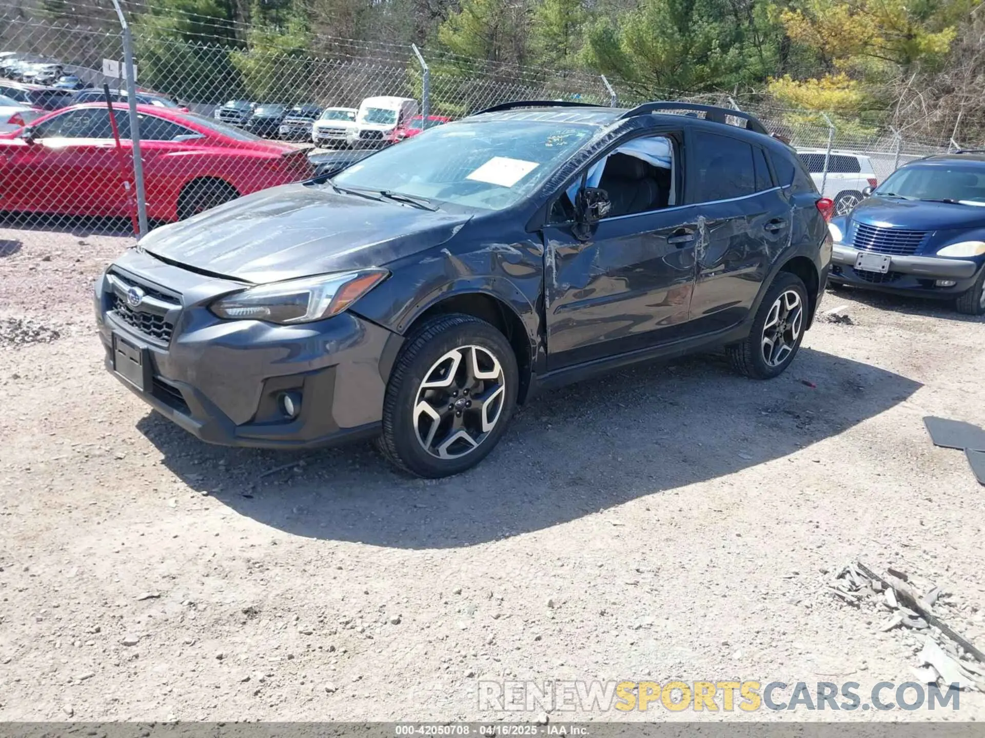 2 fotografías del automóvil dañado JF2GTAMC3KH332391 SUBARU CROSSTREK 2019