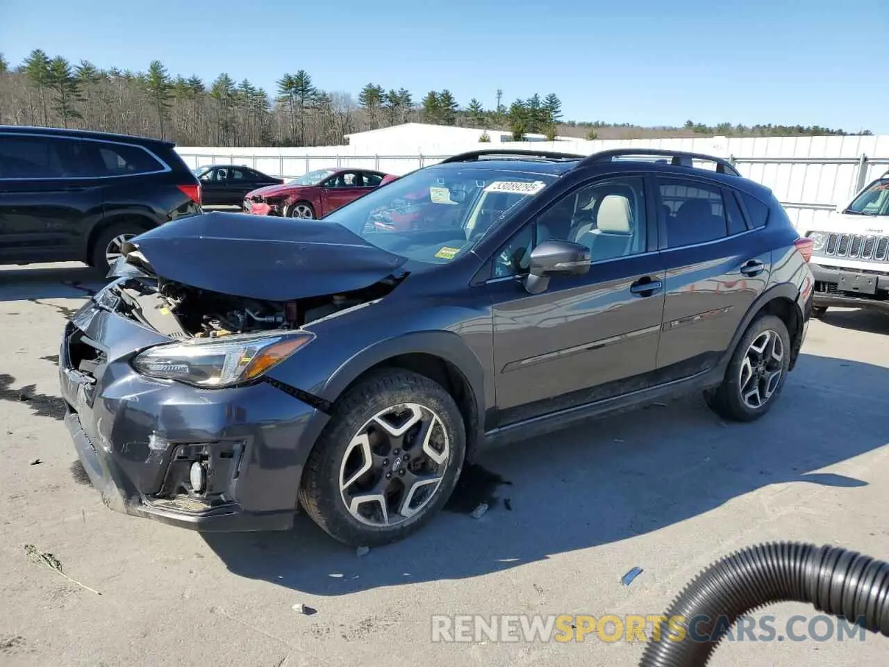 1 fotografías del automóvil dañado JF2GTAMC4K8252033 SUBARU CROSSTREK 2019