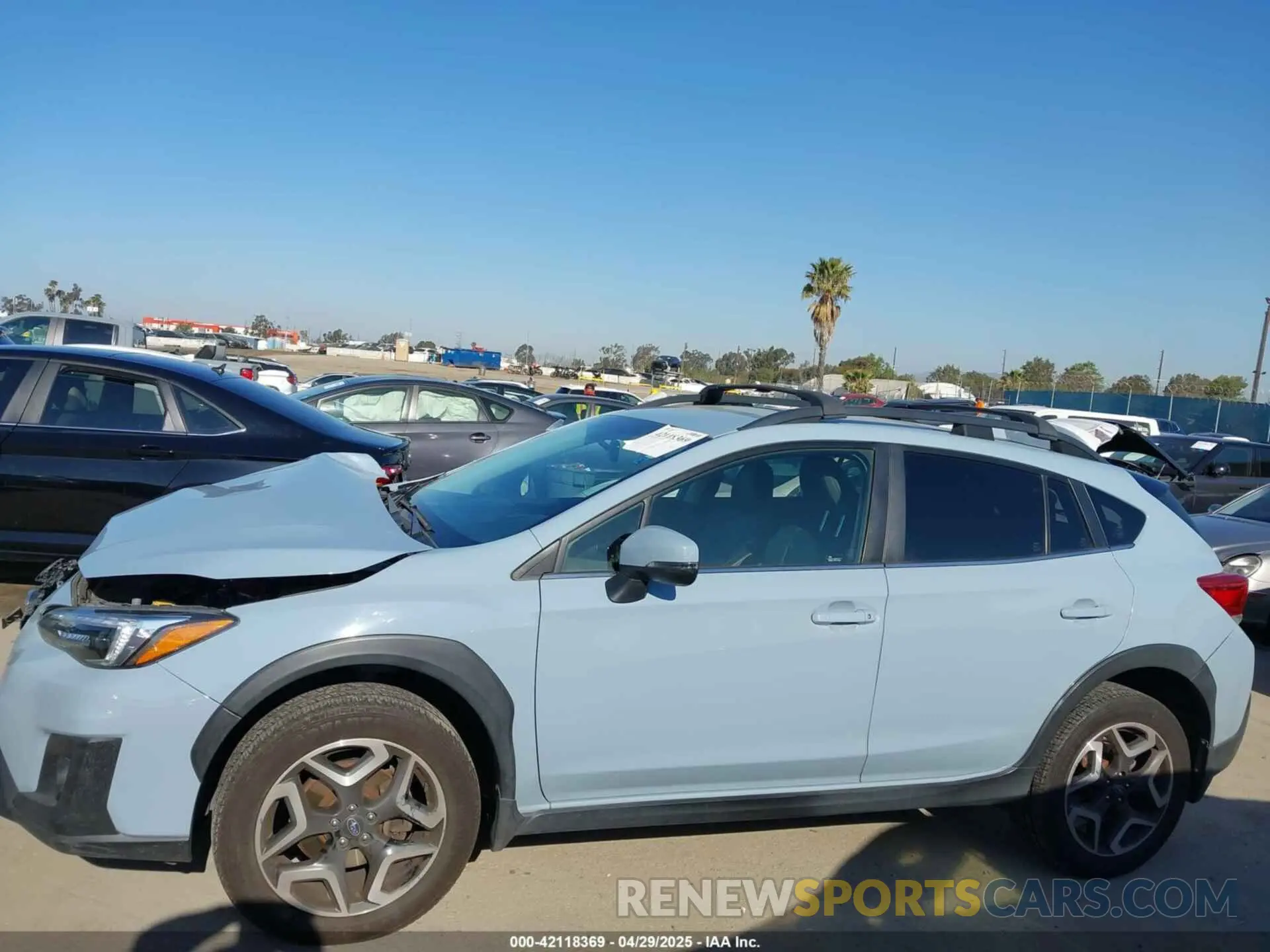 14 fotografías del automóvil dañado JF2GTAMC4KH345778 SUBARU CROSSTREK 2019