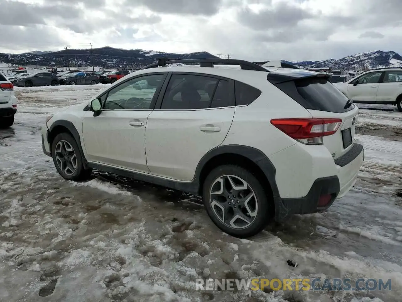 2 fotografías del automóvil dañado JF2GTAMC4KH392504 SUBARU CROSSTREK 2019