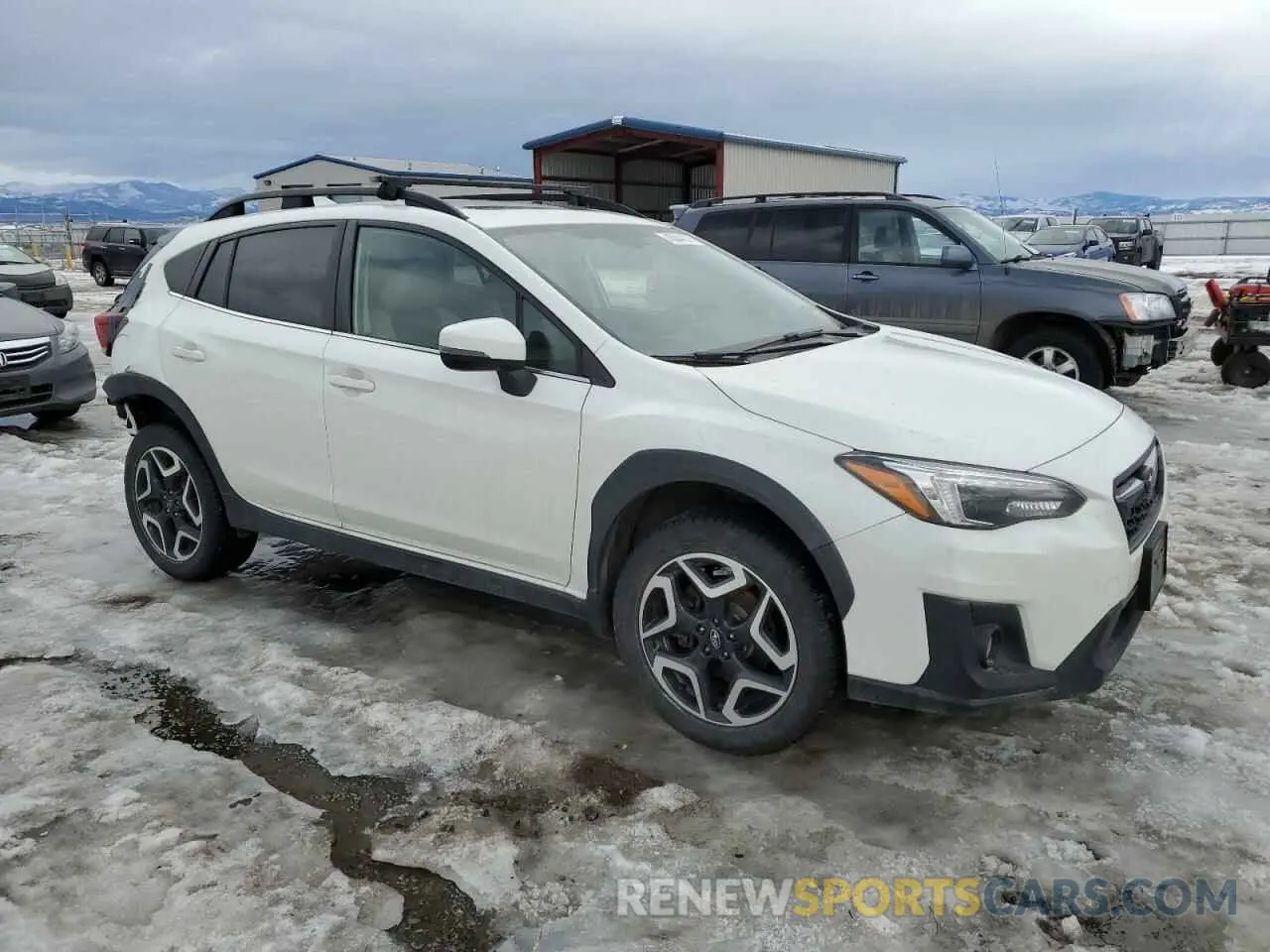 4 fotografías del automóvil dañado JF2GTAMC4KH392504 SUBARU CROSSTREK 2019