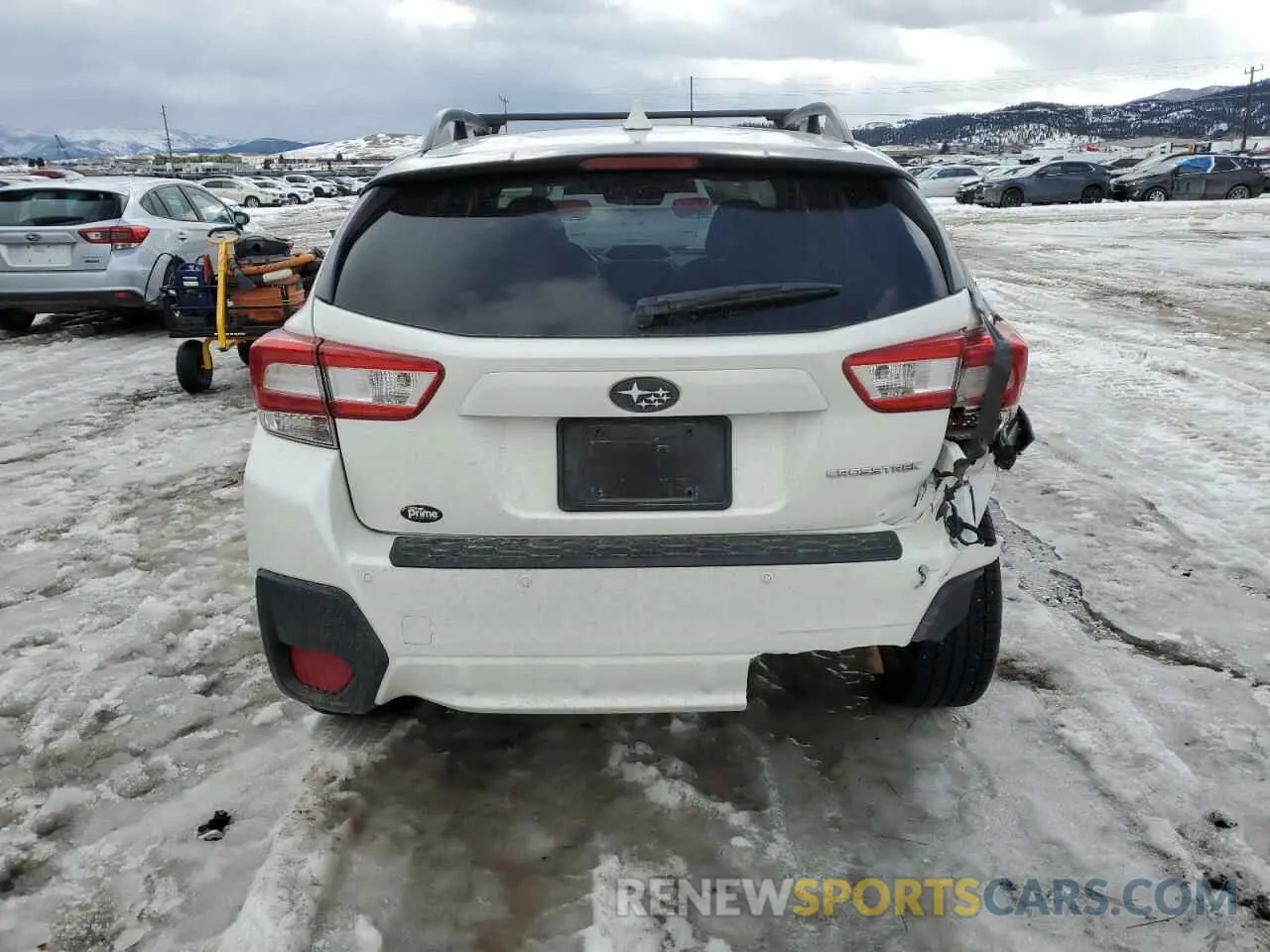 6 fotografías del automóvil dañado JF2GTAMC4KH392504 SUBARU CROSSTREK 2019