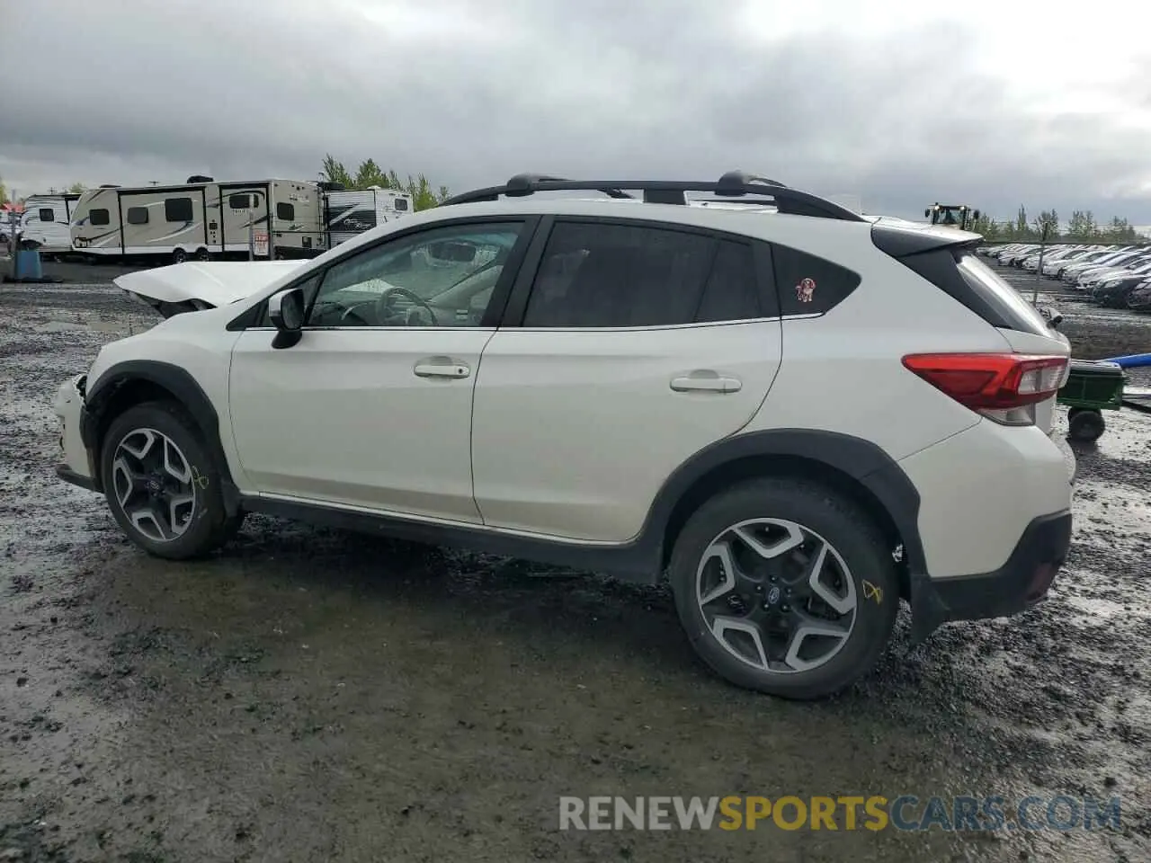 2 fotografías del automóvil dañado JF2GTAMC5K8266264 SUBARU CROSSTREK 2019