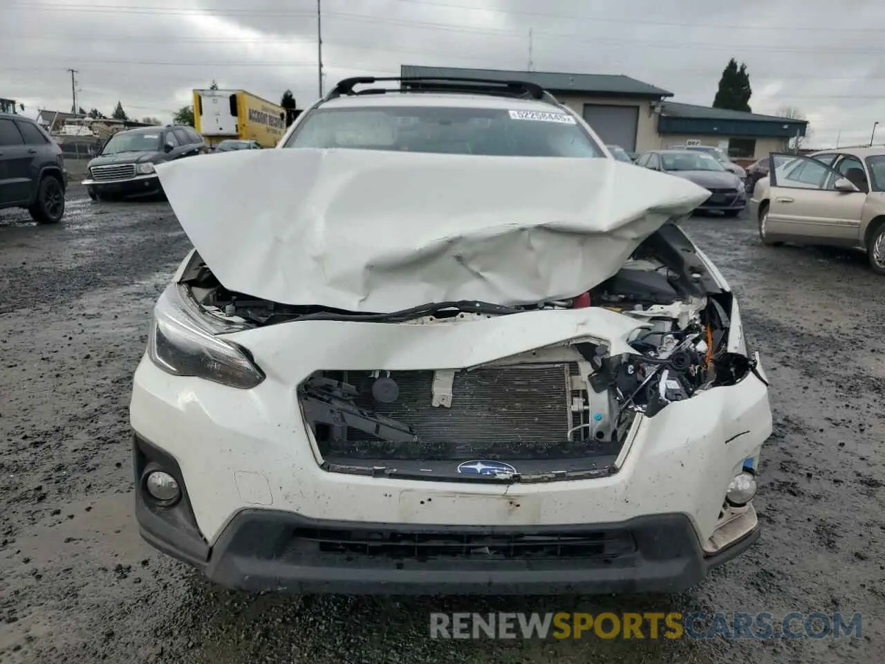 5 fotografías del automóvil dañado JF2GTAMC5K8266264 SUBARU CROSSTREK 2019