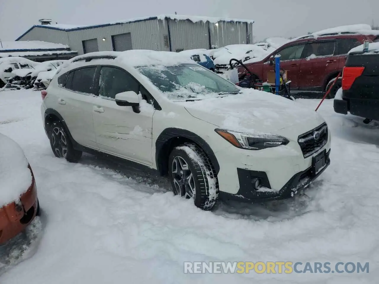 4 fotografías del automóvil dañado JF2GTAMC5K8349239 SUBARU CROSSTREK 2019