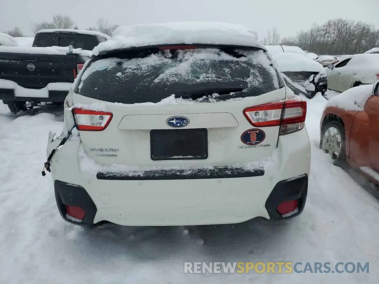 6 fotografías del automóvil dañado JF2GTAMC5K8349239 SUBARU CROSSTREK 2019