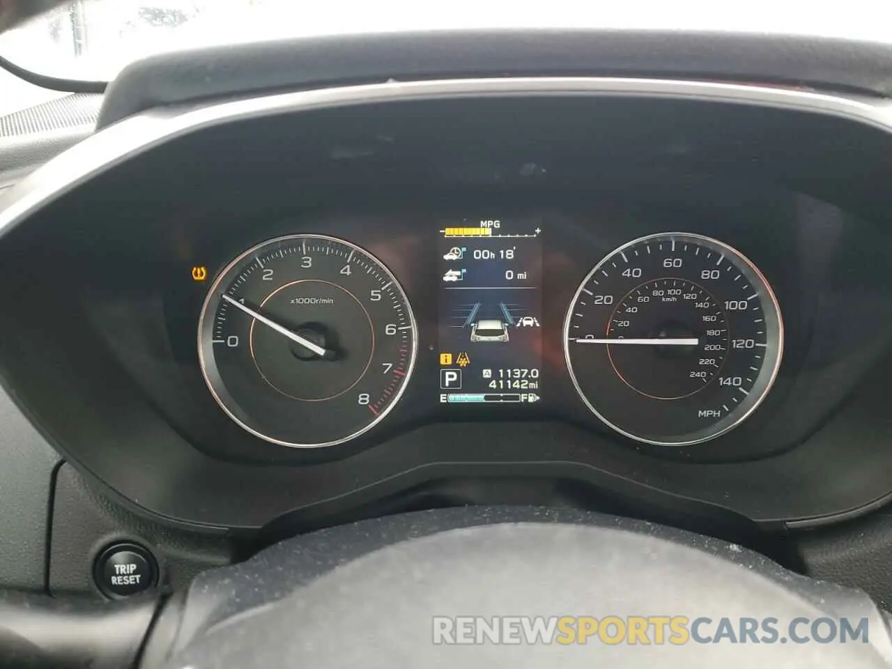 9 fotografías del automóvil dañado JF2GTAMC5K8349239 SUBARU CROSSTREK 2019