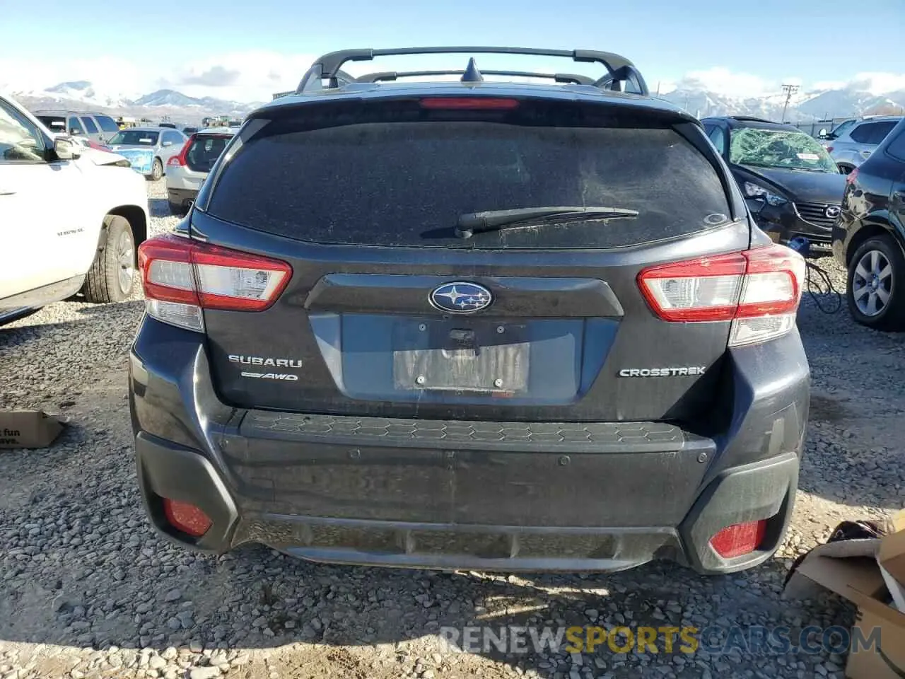 6 fotografías del automóvil dañado JF2GTAMC5KH292427 SUBARU CROSSTREK 2019