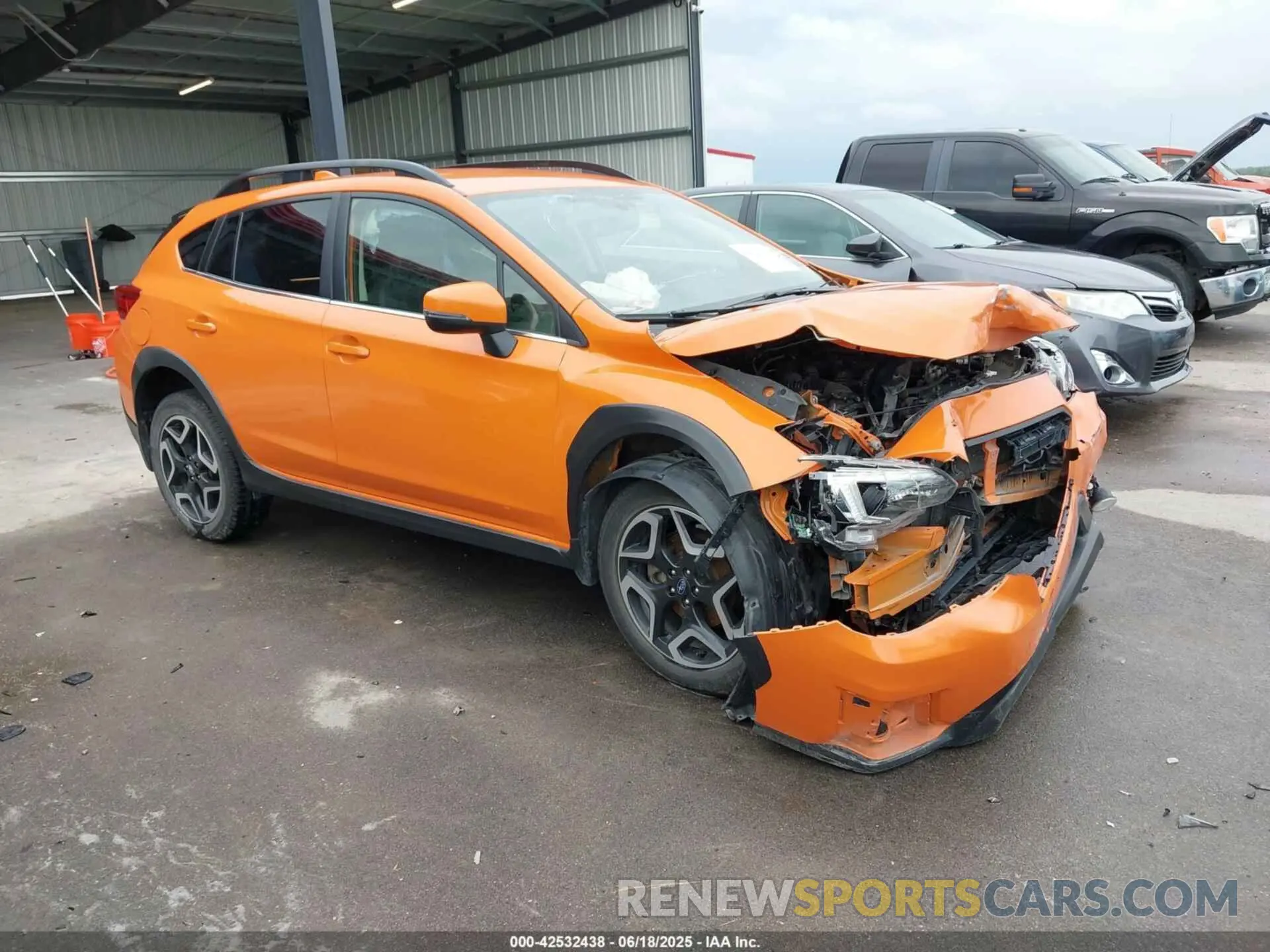 1 fotografías del automóvil dañado JF2GTAMC7KH203277 SUBARU CROSSTREK 2019