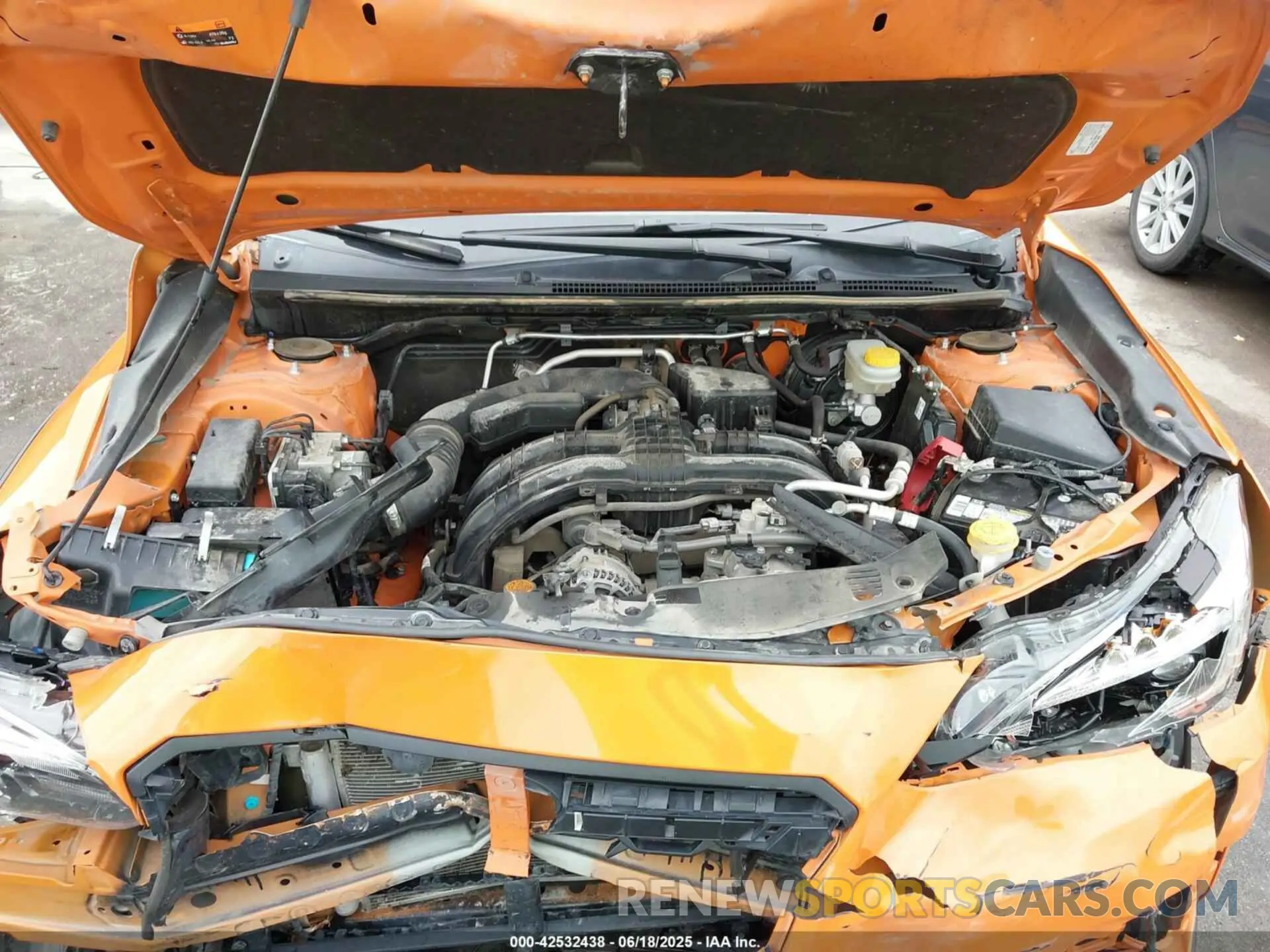 10 fotografías del automóvil dañado JF2GTAMC7KH203277 SUBARU CROSSTREK 2019