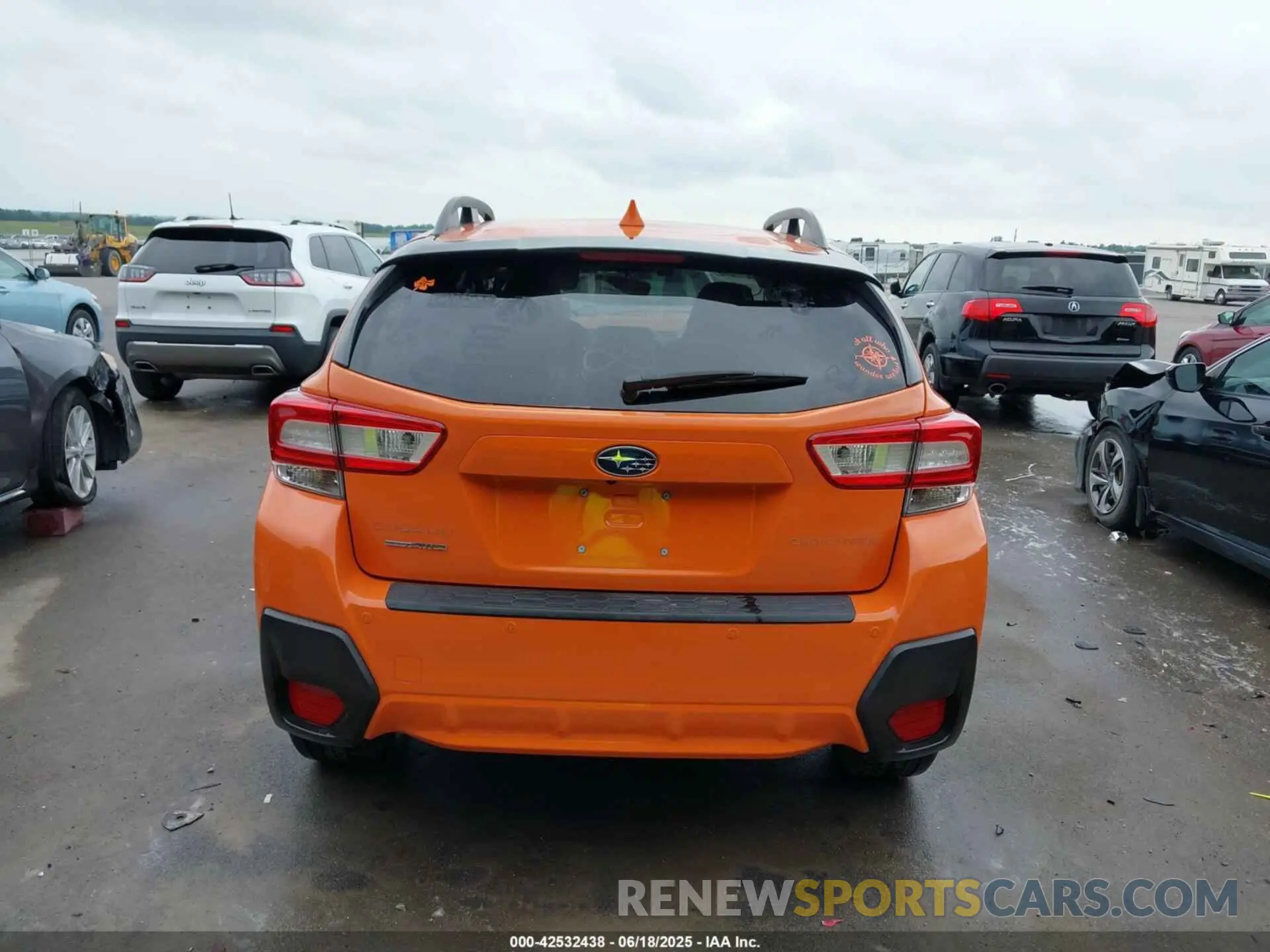 16 fotografías del automóvil dañado JF2GTAMC7KH203277 SUBARU CROSSTREK 2019