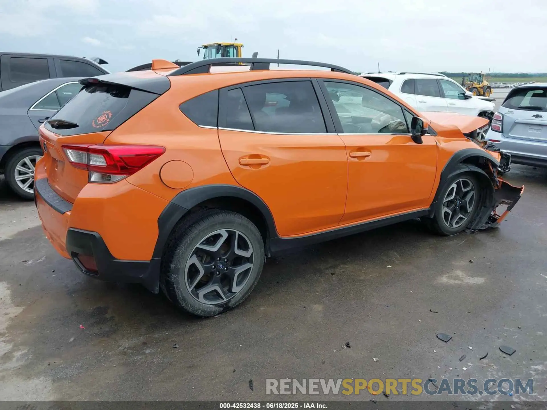 4 fotografías del automóvil dañado JF2GTAMC7KH203277 SUBARU CROSSTREK 2019