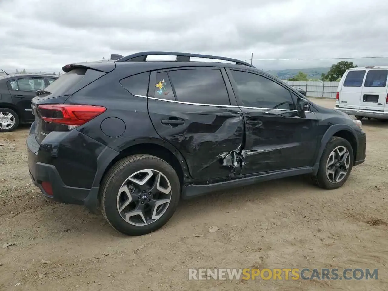 3 fotografías del automóvil dañado JF2GTAMC8K8301251 SUBARU CROSSTREK 2019