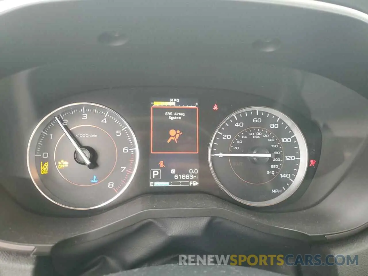 9 fotografías del automóvil dañado JF2GTAMC8K8301251 SUBARU CROSSTREK 2019