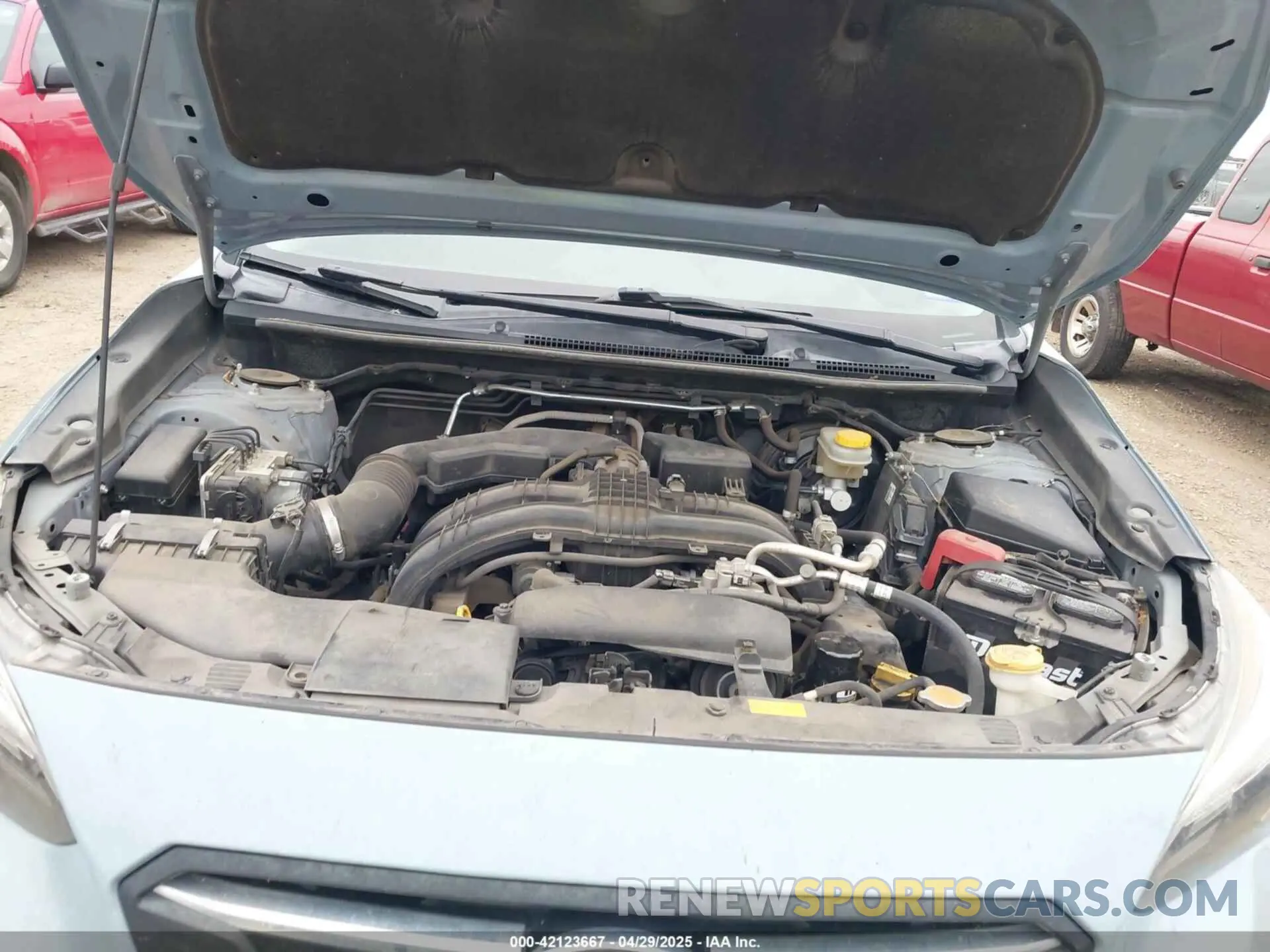 10 fotografías del automóvil dañado JF2GTAMC9K8257860 SUBARU CROSSTREK 2019