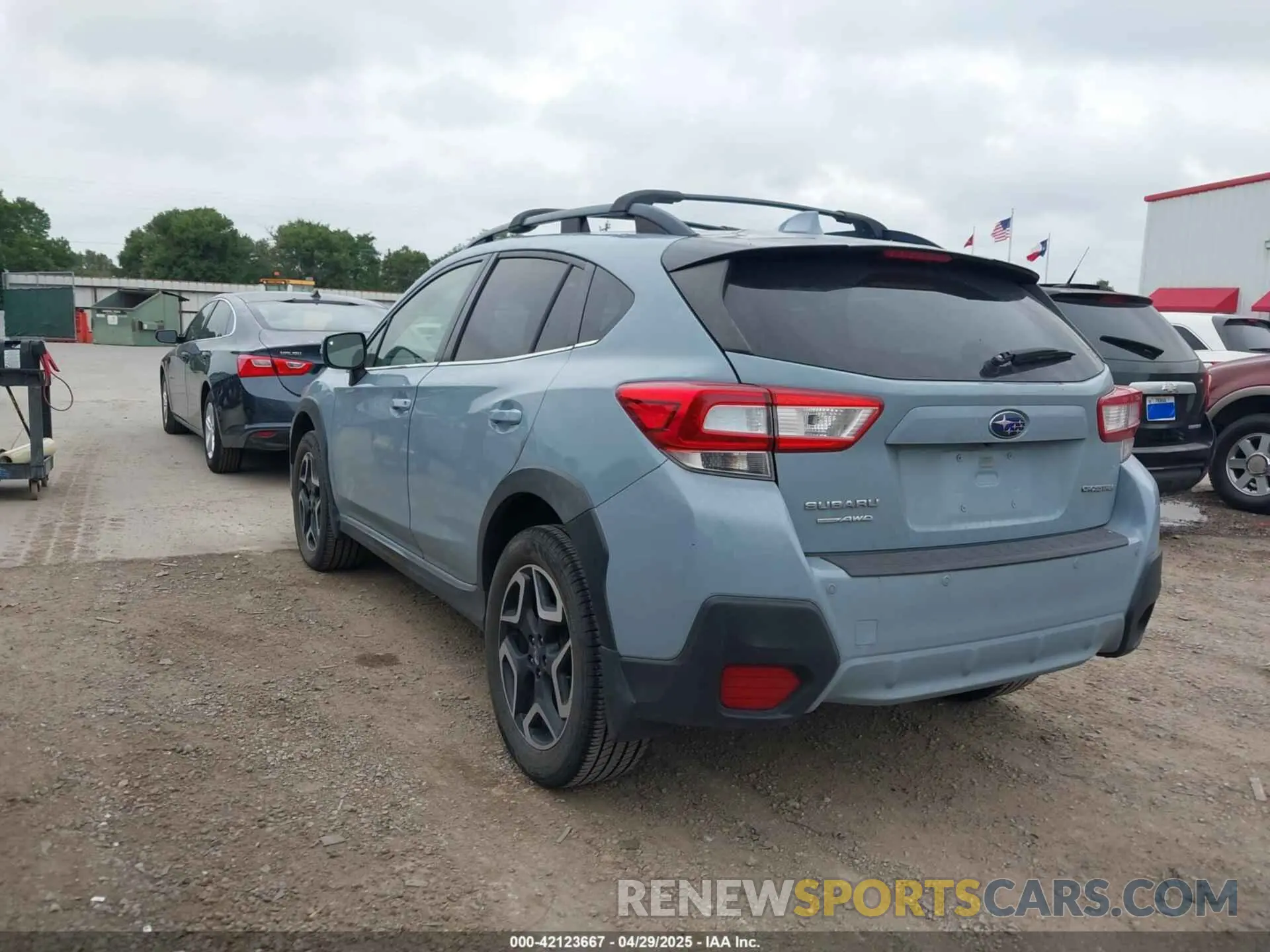 3 fotografías del automóvil dañado JF2GTAMC9K8257860 SUBARU CROSSTREK 2019
