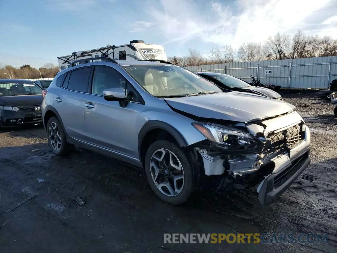 4 fotografías del automóvil dañado JF2GTAMC9K8257955 SUBARU CROSSTREK 2019