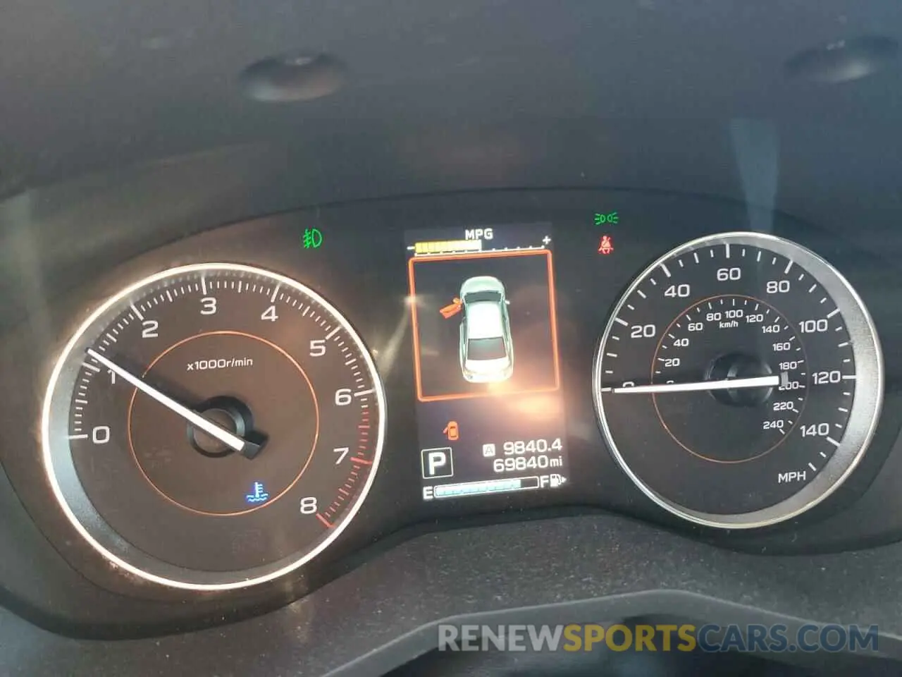 9 fotografías del automóvil dañado JF2GTAMC9K8257955 SUBARU CROSSTREK 2019
