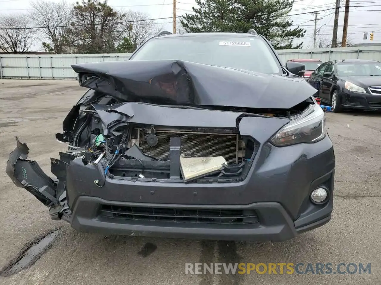 5 fotografías del automóvil dañado JF2GTAMCXK8393236 SUBARU CROSSTREK 2019