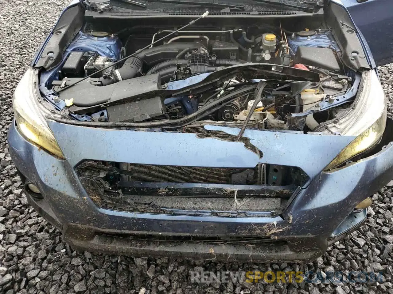12 fotografías del automóvil dañado JF2GTAMCXKH352086 SUBARU CROSSTREK 2019