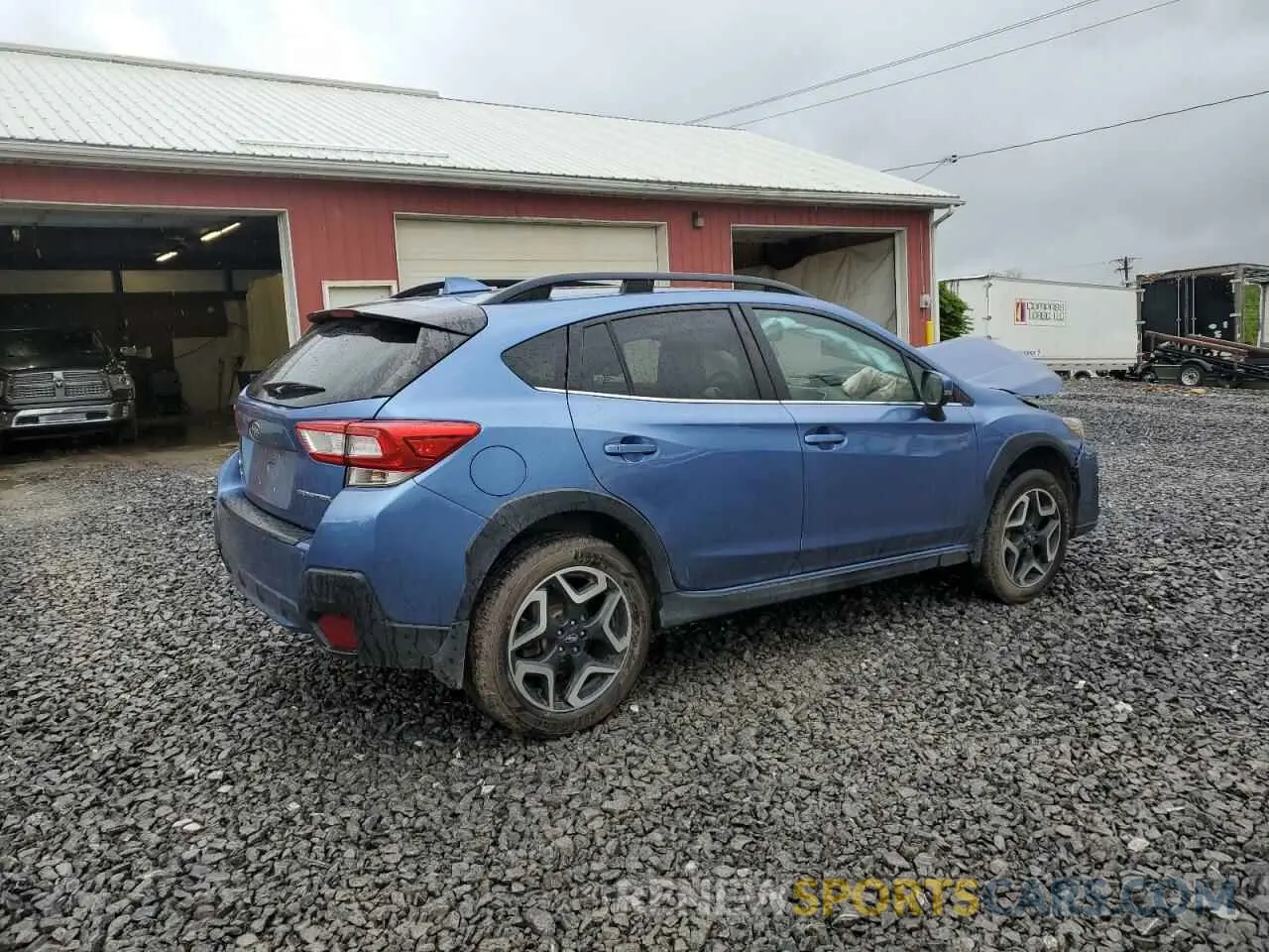 3 fotografías del automóvil dañado JF2GTAMCXKH352086 SUBARU CROSSTREK 2019