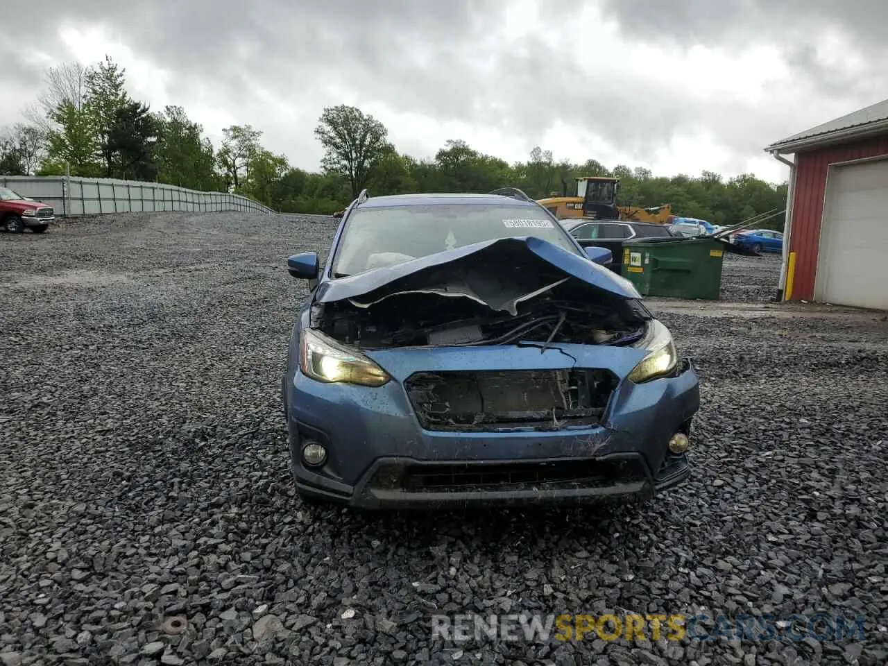 5 fotografías del automóvil dañado JF2GTAMCXKH352086 SUBARU CROSSTREK 2019