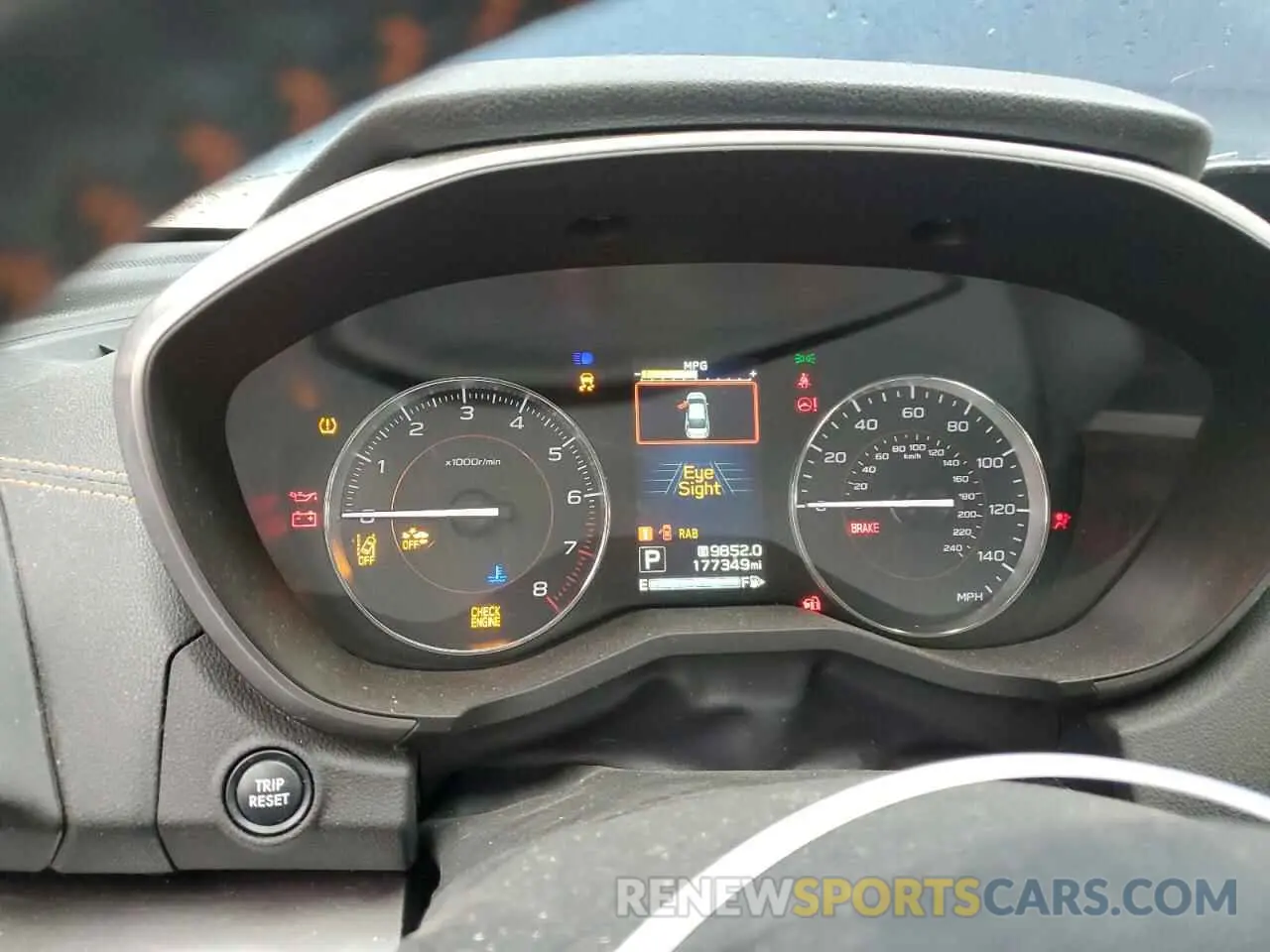 9 fotografías del automóvil dañado JF2GTAMCXKH352086 SUBARU CROSSTREK 2019