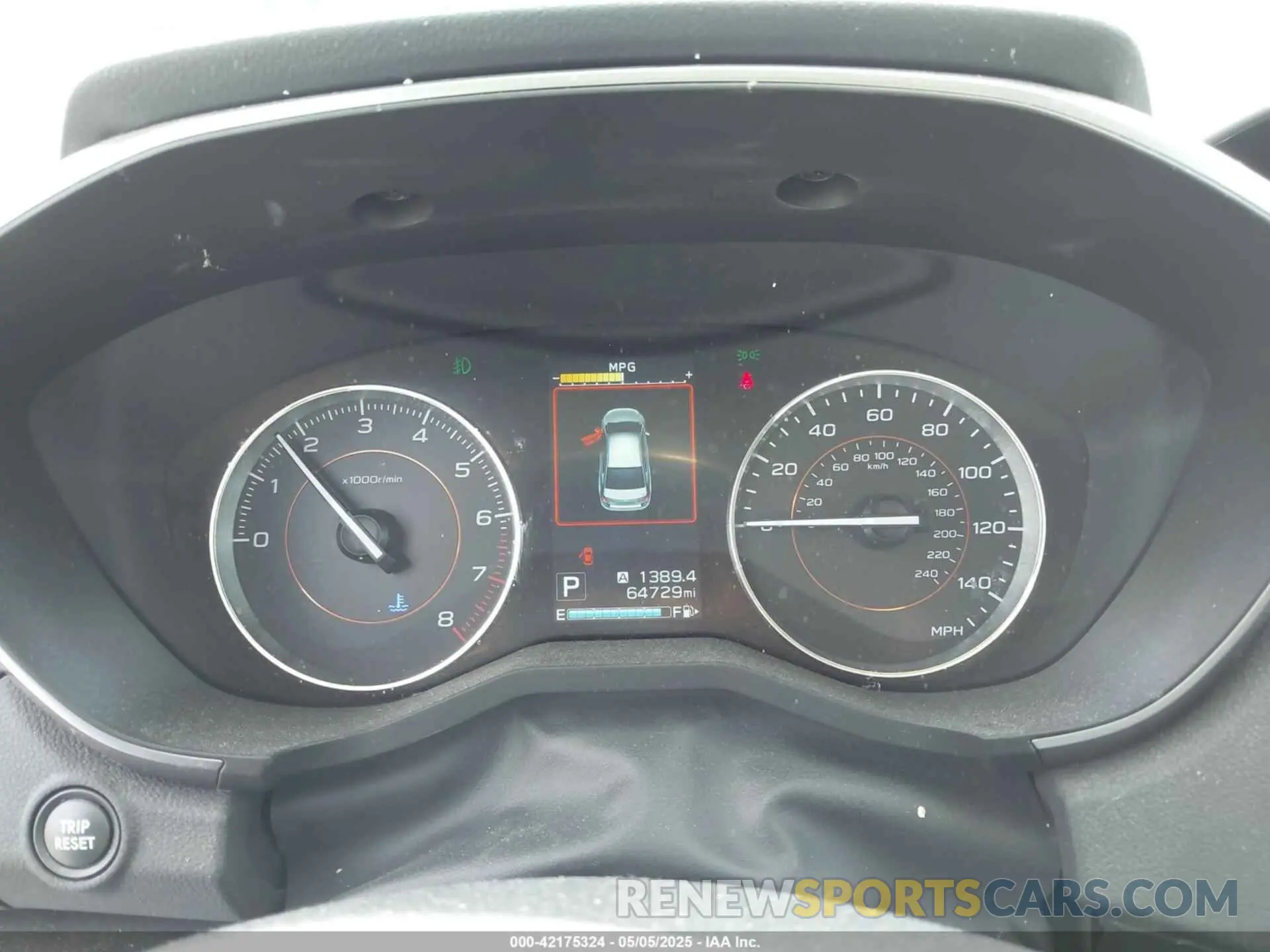 7 fotografías del automóvil dañado JF2GTANC0K8311643 SUBARU CROSSTREK 2019
