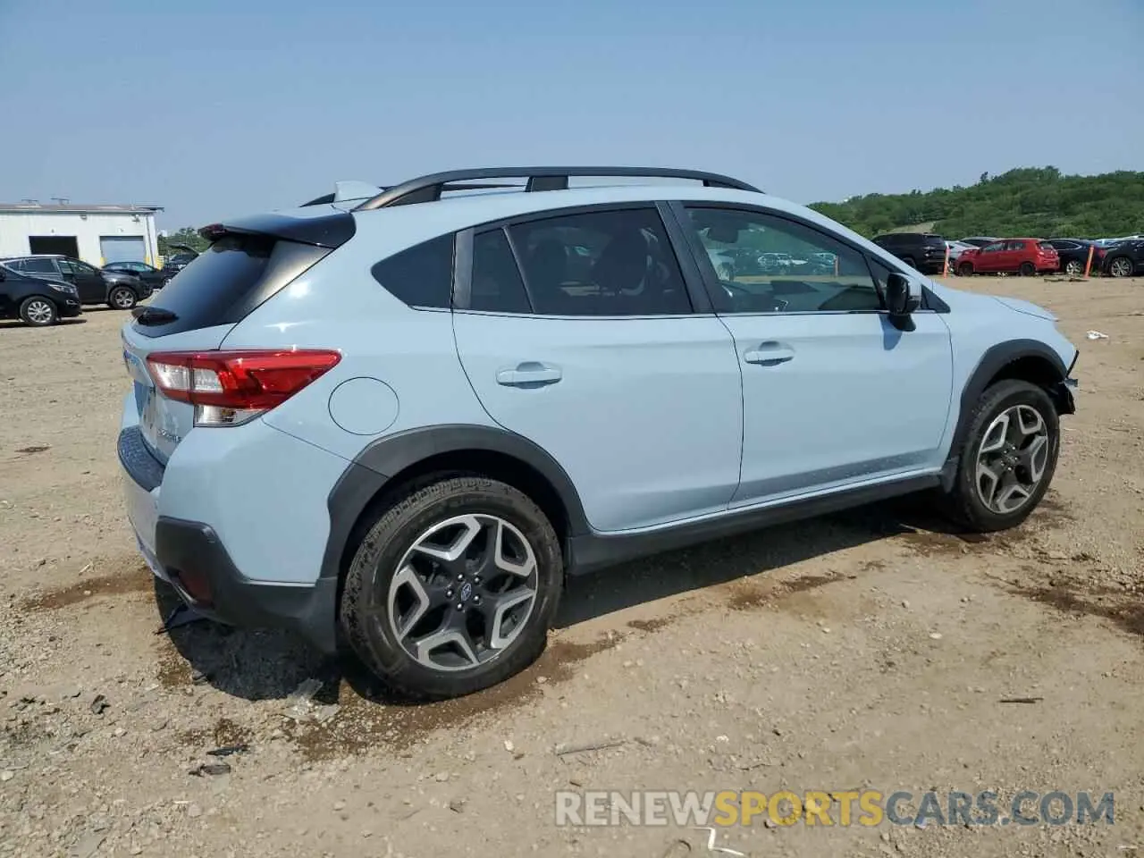 3 fotografías del automóvil dañado JF2GTANC0KH291930 SUBARU CROSSTREK 2019