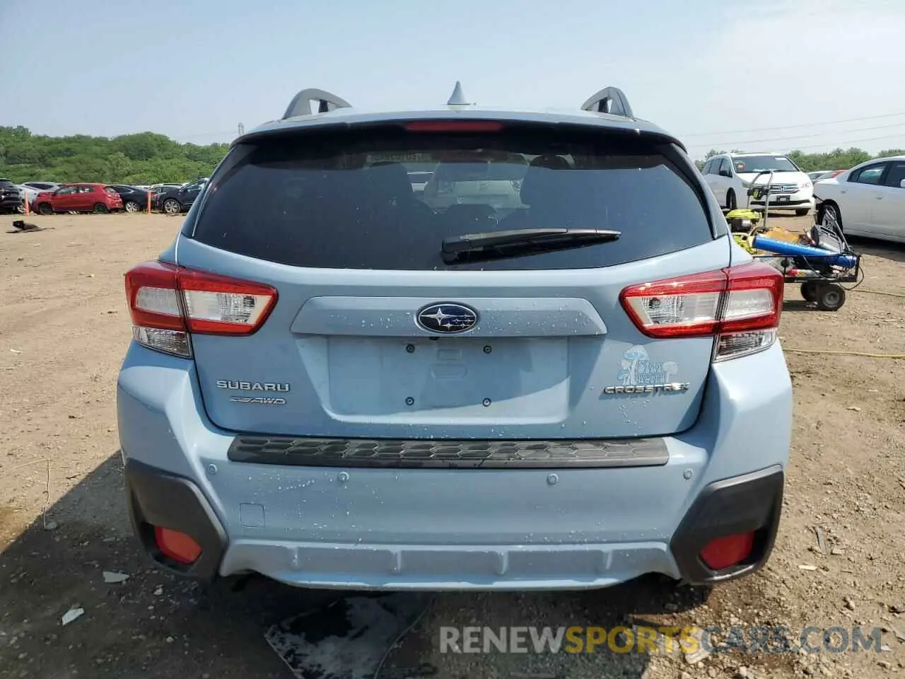 6 fotografías del automóvil dañado JF2GTANC0KH291930 SUBARU CROSSTREK 2019