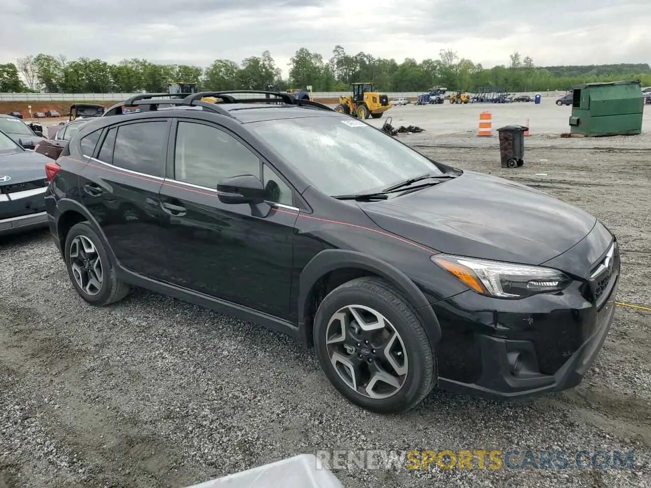 4 fotografías del automóvil dañado JF2GTANC1KH286168 SUBARU CROSSTREK 2019
