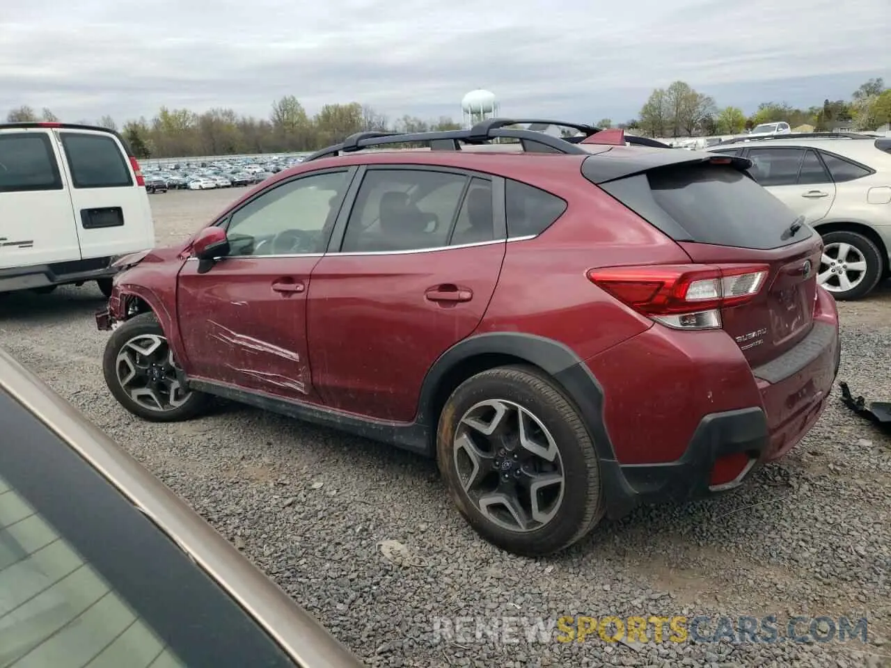 2 fotografías del automóvil dañado JF2GTANC2K8256032 SUBARU CROSSTREK 2019