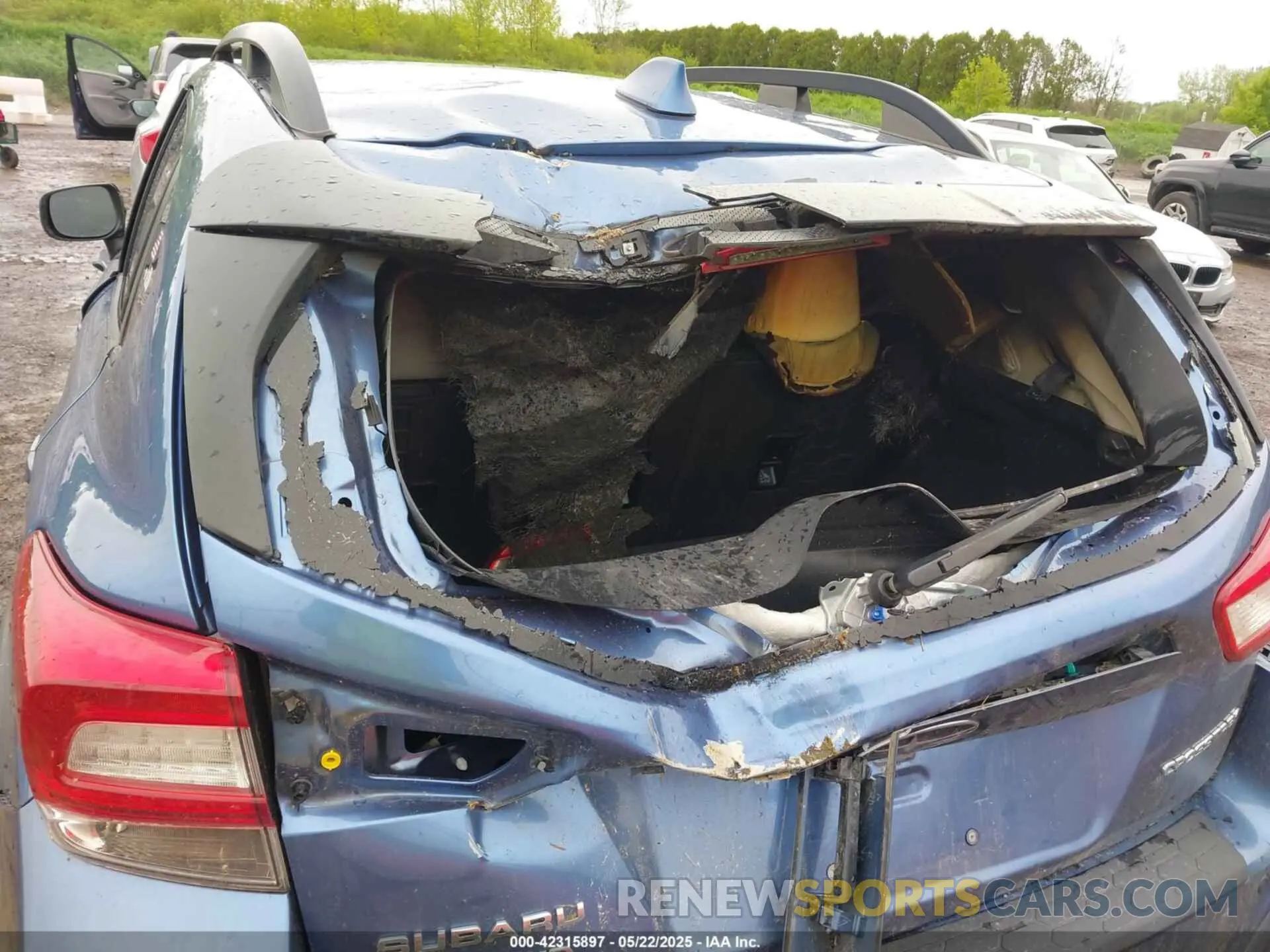 6 fotografías del automóvil dañado JF2GTANC2KH288494 SUBARU CROSSTREK 2019